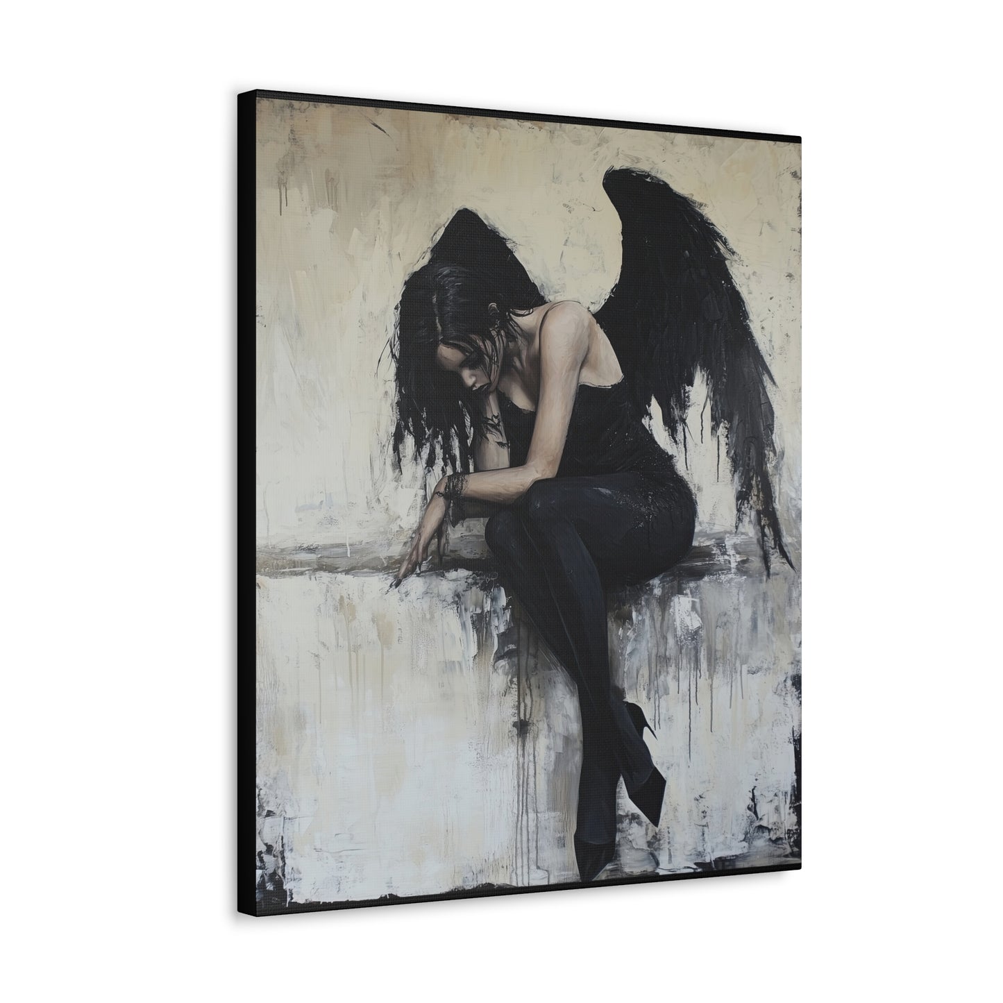 Gallery Wrapped Canvas, Sinners and Saints Art Canvas, Erotic Pinup Art Canvas – Helena