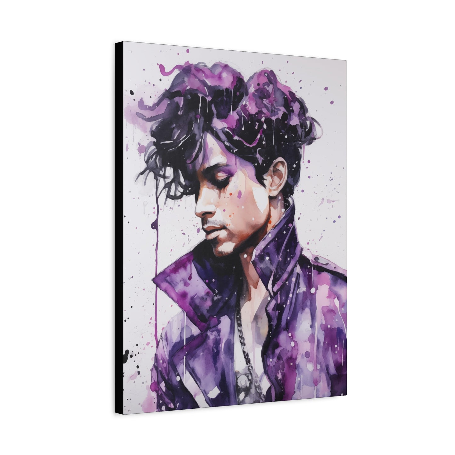 Gallery Wrapped Canvas, Celebrity Inspired, Pop Art Canvas – Prince