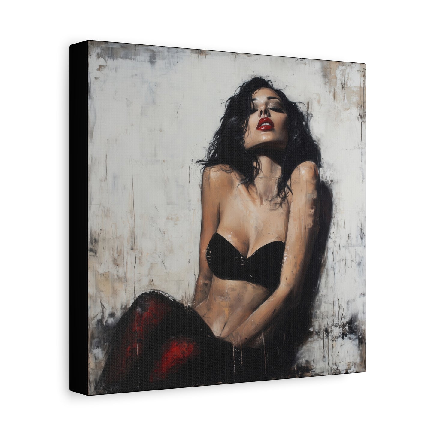 Gallery Wrapped Canvas, Sinners and Saints Art Canvas, Erotic Art Canvas – Alexa