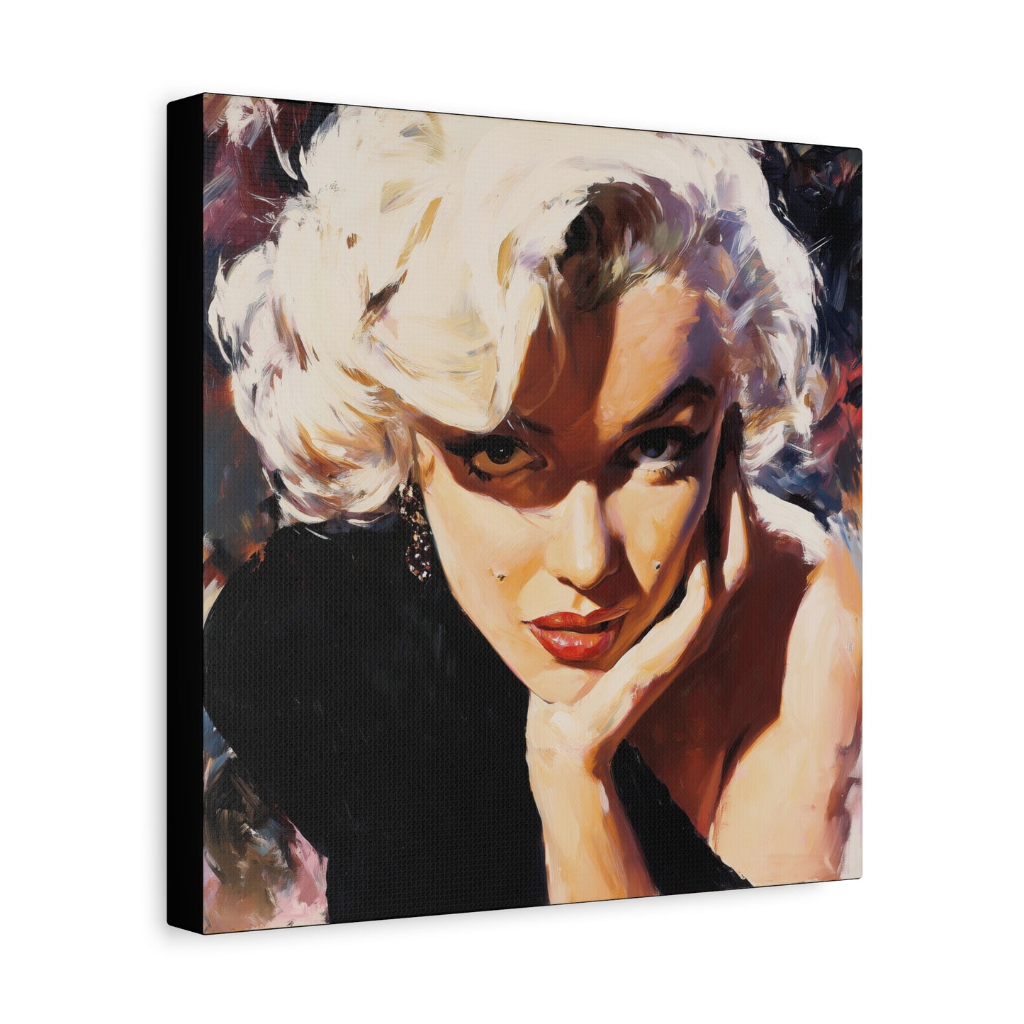 Gallery Wrapped Canvas, The Diva Project Art Canvas, Pinup Art Canvas – Marilyn Monroe - FOUR
