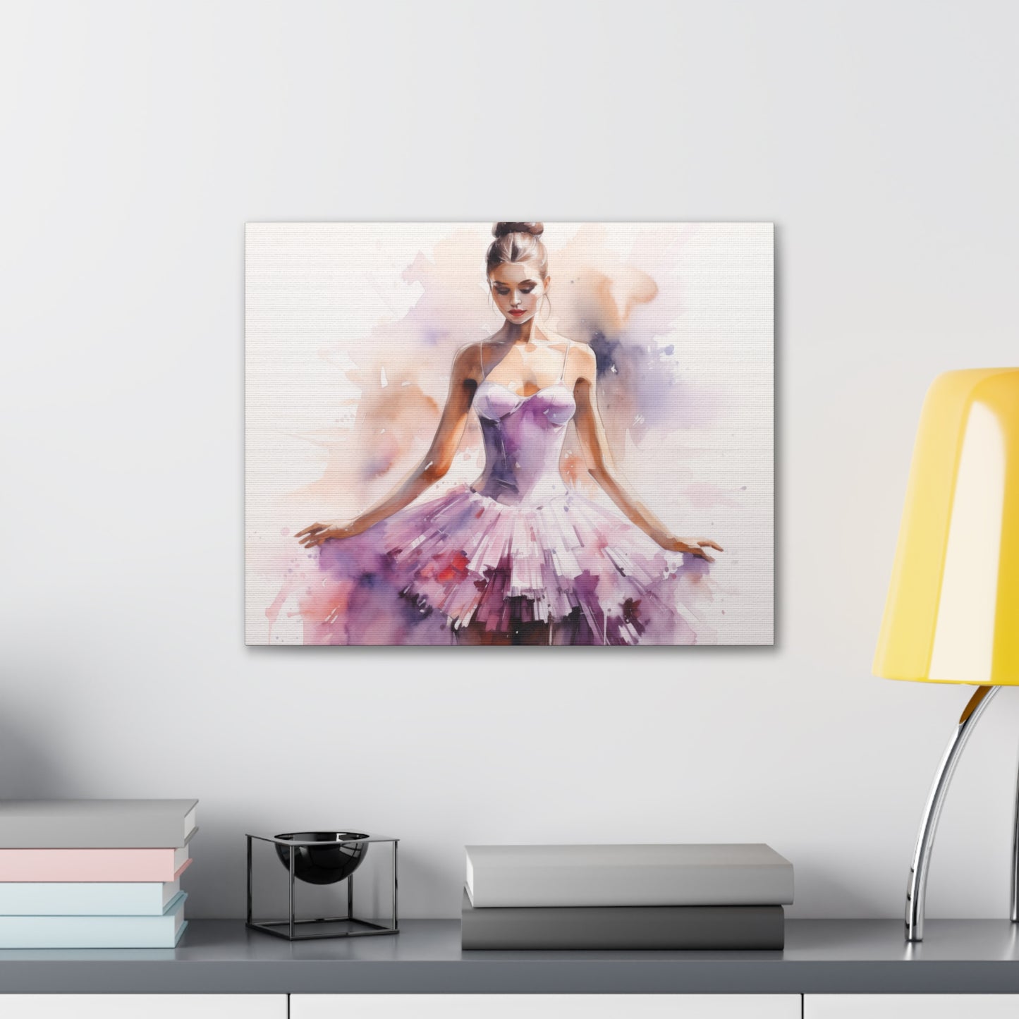 Gallery Wrapped Canvas, Ballerina Beauty, Ballet Art Canvas – Joanna