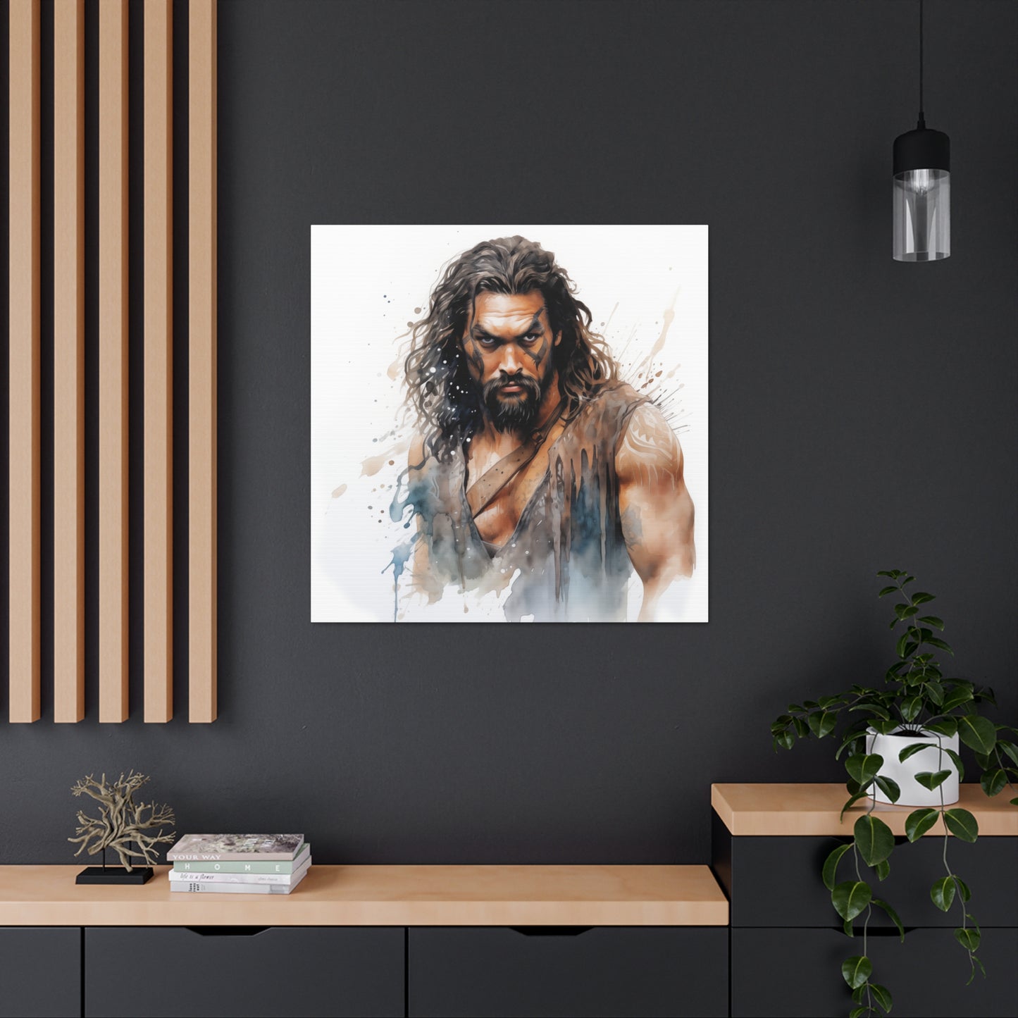 Gallery Wrapped Canvas, Celebrity Inspired, Pop Art Canvas – Jason Also