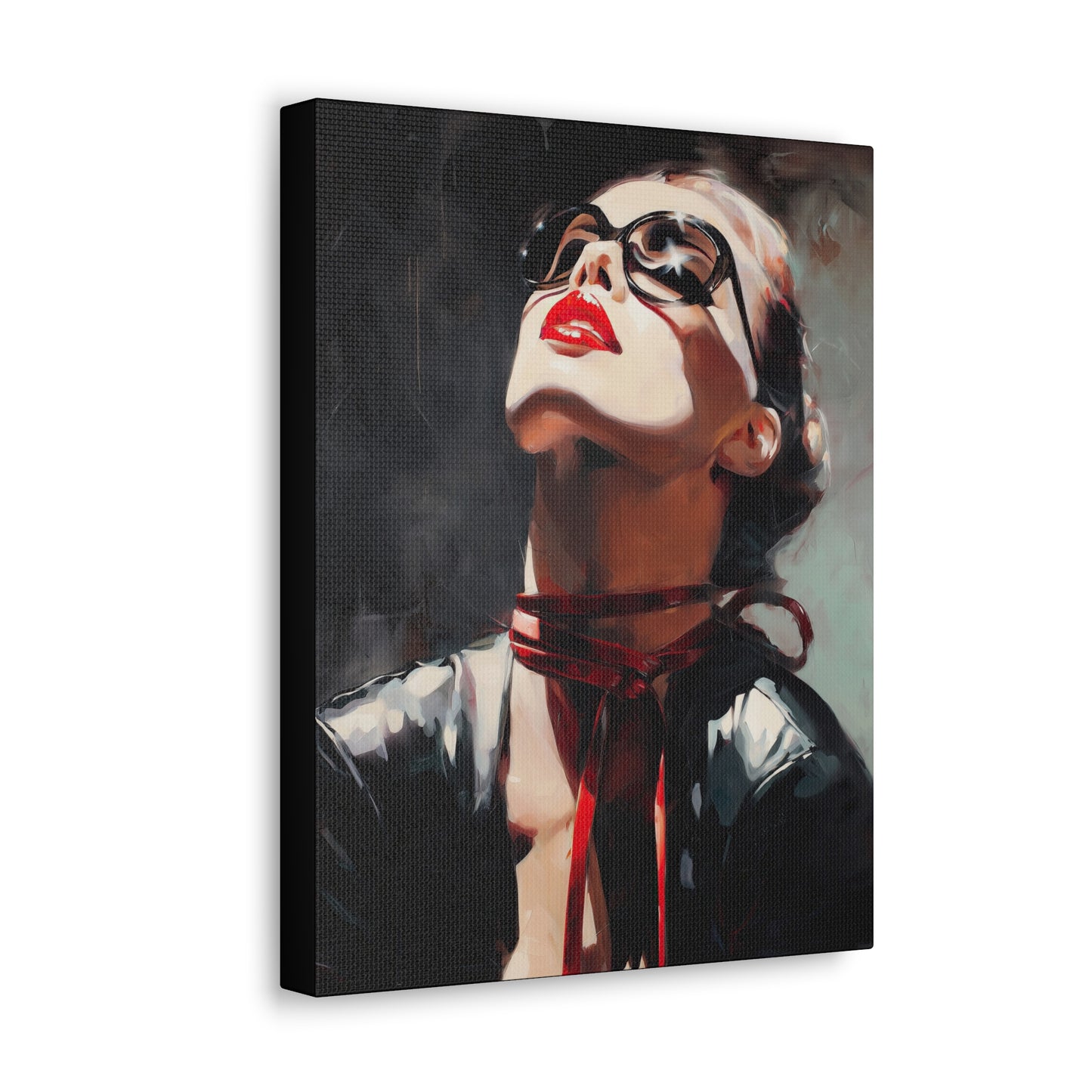 Gallery Wrapped Canvas, Ropes and Reverence Art Canvas, Erotic Shibari Art Canvas – Scarlett