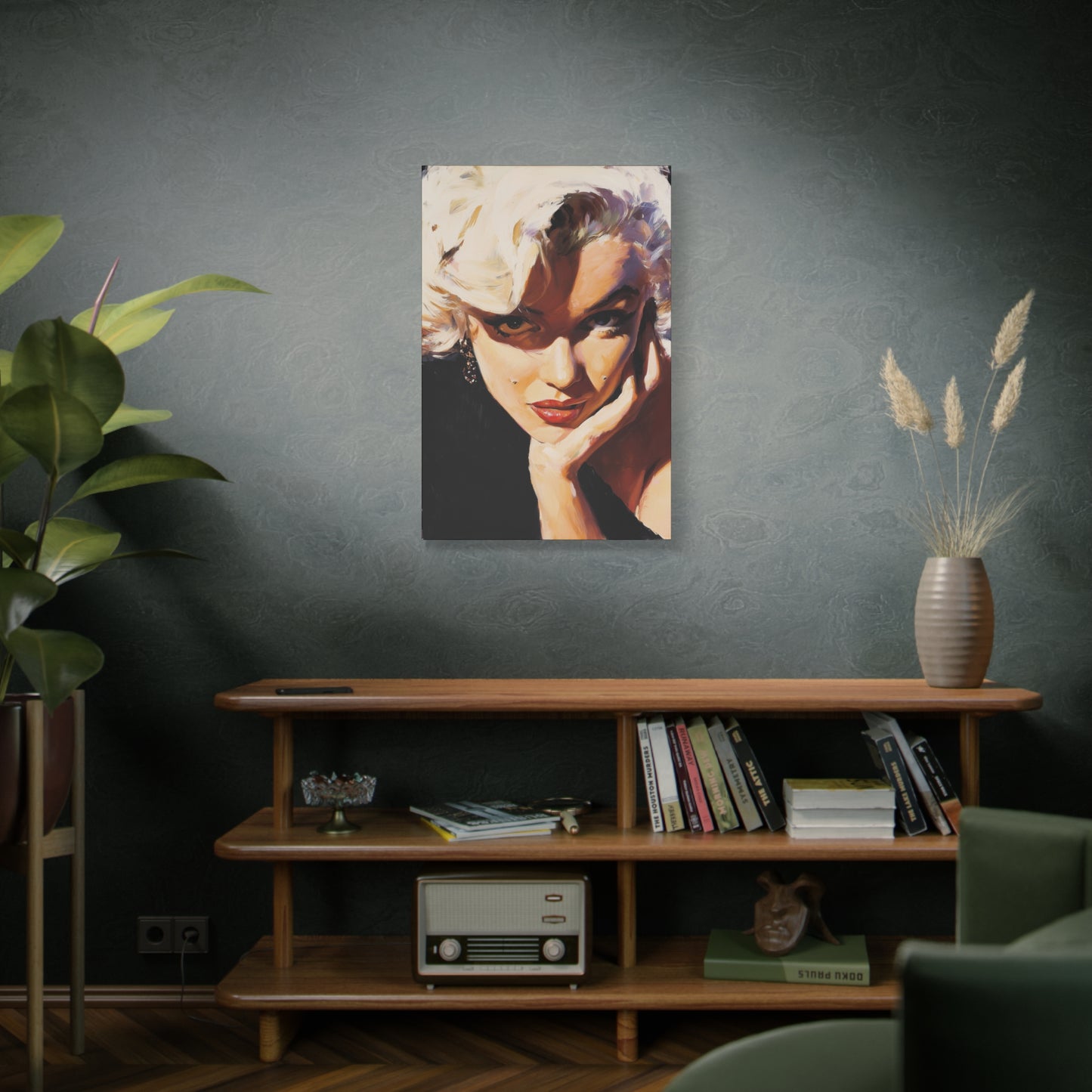 Gallery Wrapped Canvas, The Diva Project Art Canvas, Pinup Art Canvas – Marilyn Monroe - FOUR