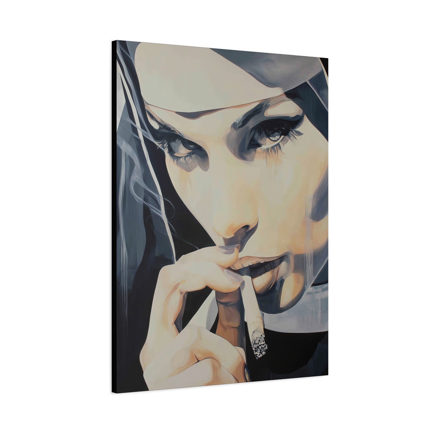 Gallery Wrapped Canvas, Habits and Heresy Art Canvas, Naughty Nuns Art Canvas – Sister Mercy