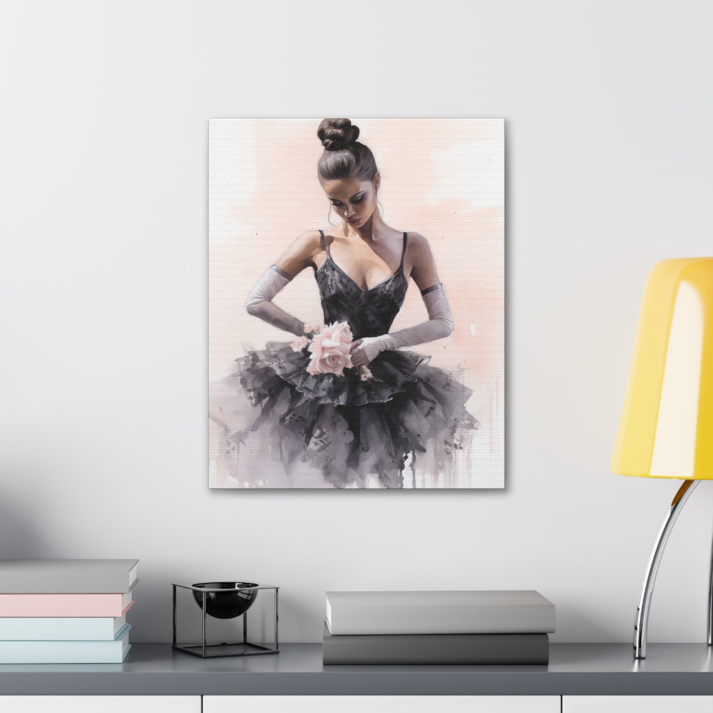 Gallery Wrapped Canvas, Ballerina Beauty, Ballet Art Canvas – Sonja