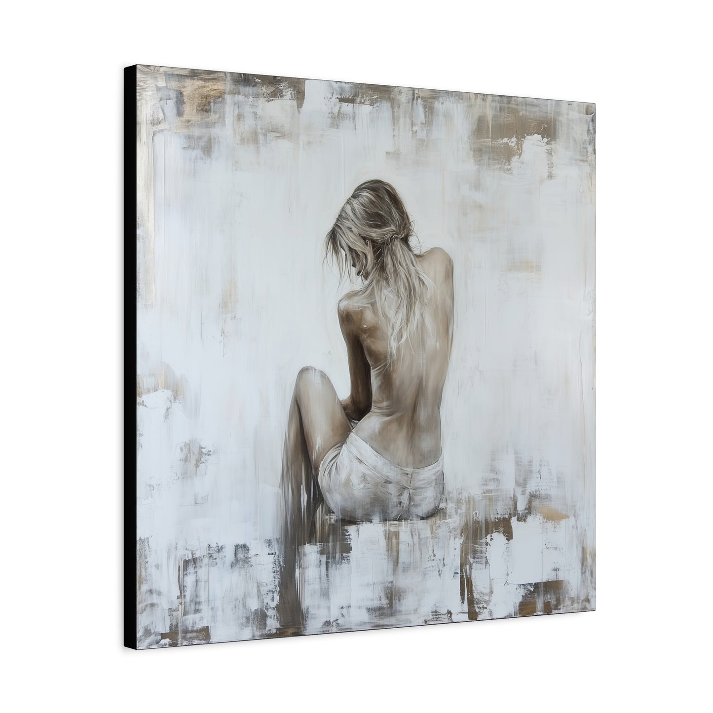 Gallery Wrapped Canvas, Sinners and Saints Art Canvas, Erotic Pinup Art Canvas – Katherine