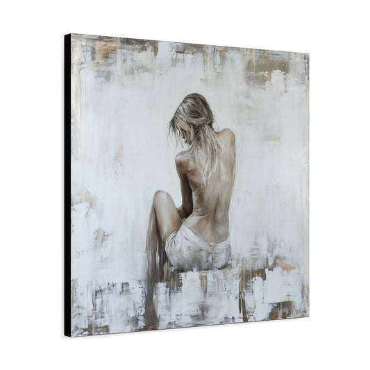 Gallery Wrapped Canvas, Sinners and Saints Art Canvas, Erotic Pinup Art Canvas – Katherine