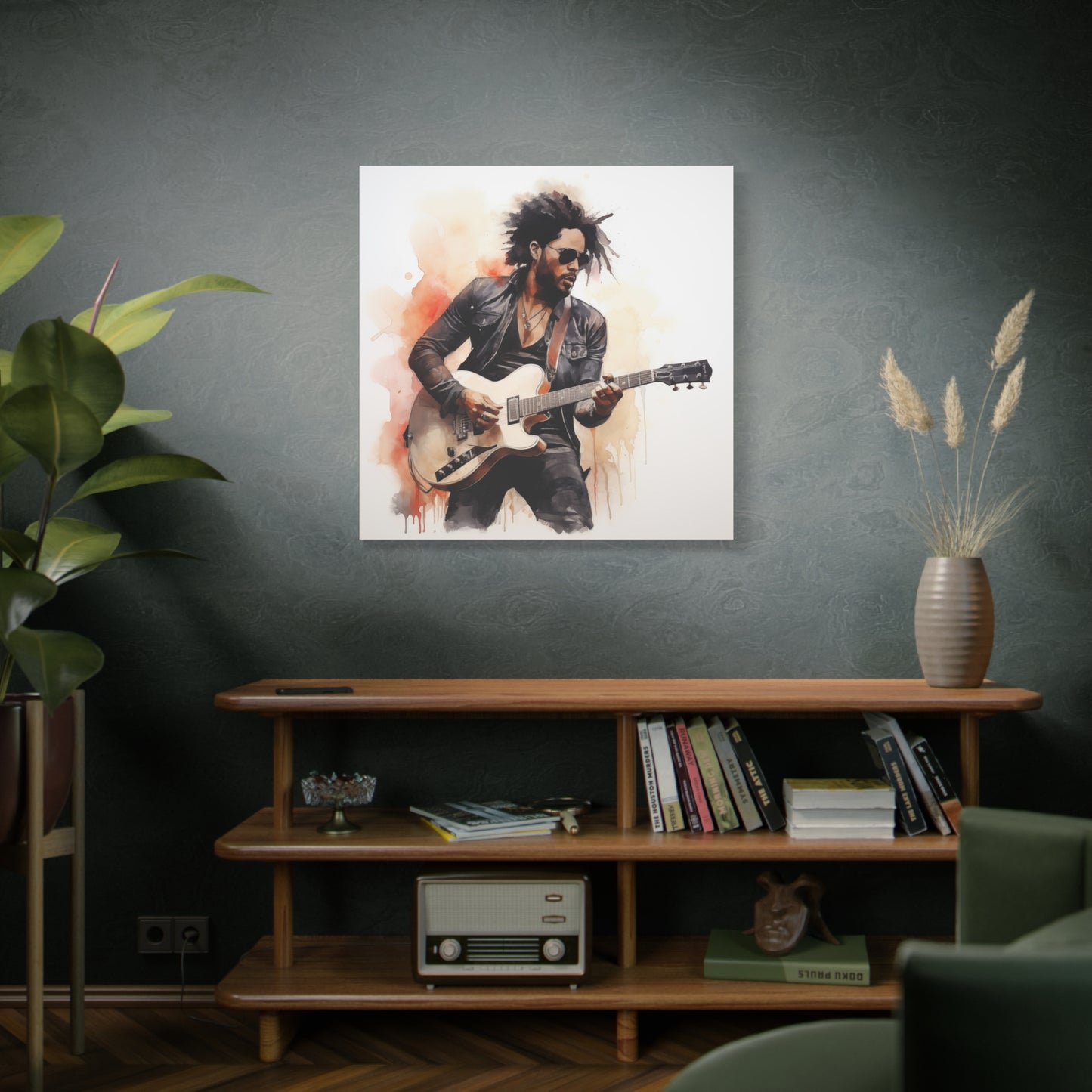 Gallery Wrapped Canvas, Celebrity Inspired, Pop Art Canvas – Lenny