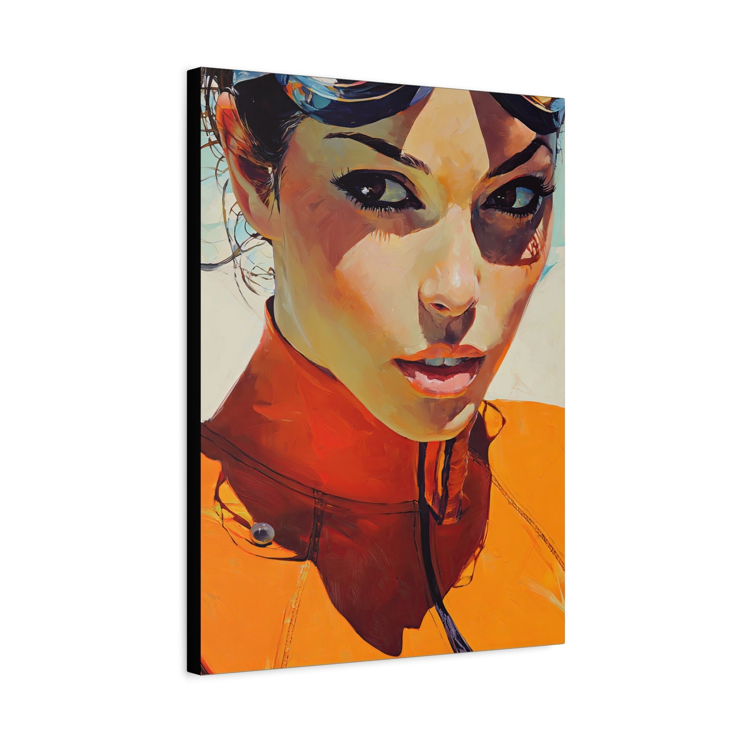 Gallery Wrapped Canvas, Salt and Sea Art Canvas, Marine Art, Diving and Snorkeling Art Canvas – Maria