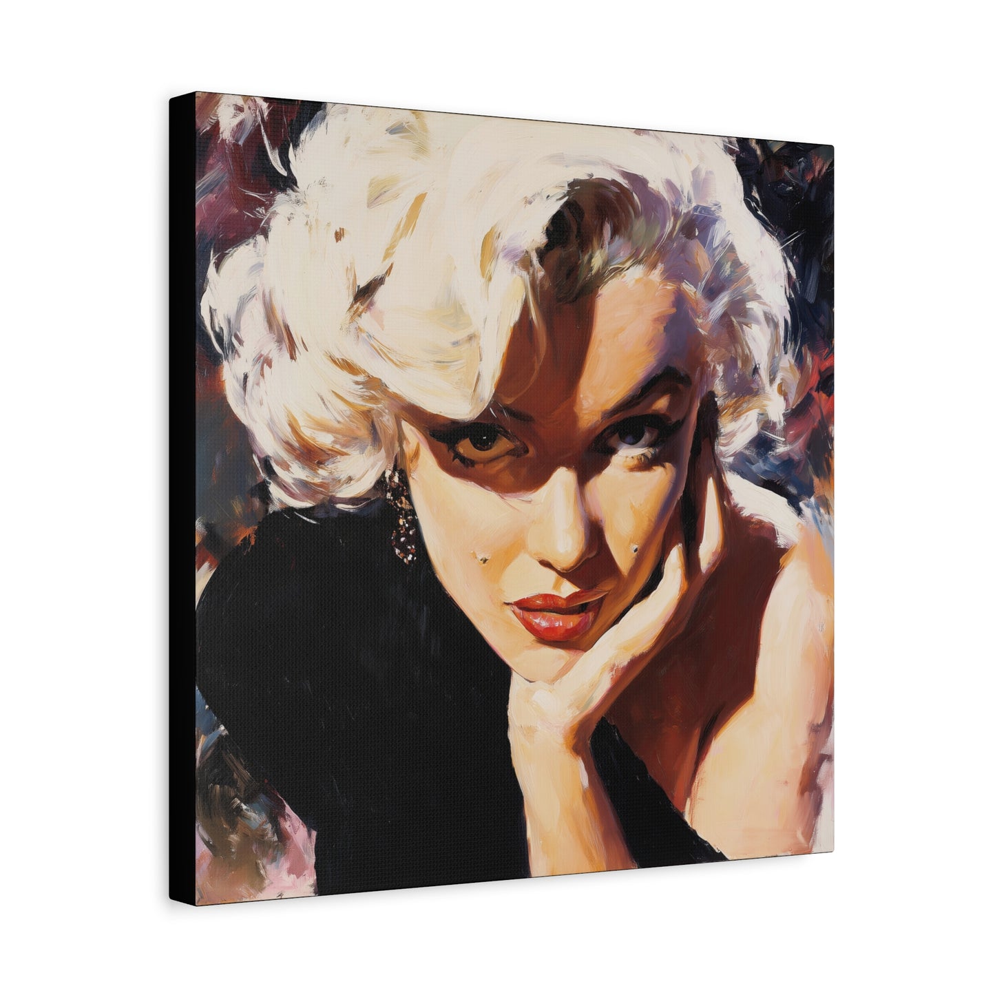 Gallery Wrapped Canvas, The Diva Project Art Canvas, Pinup Art Canvas – Marilyn Monroe - FOUR