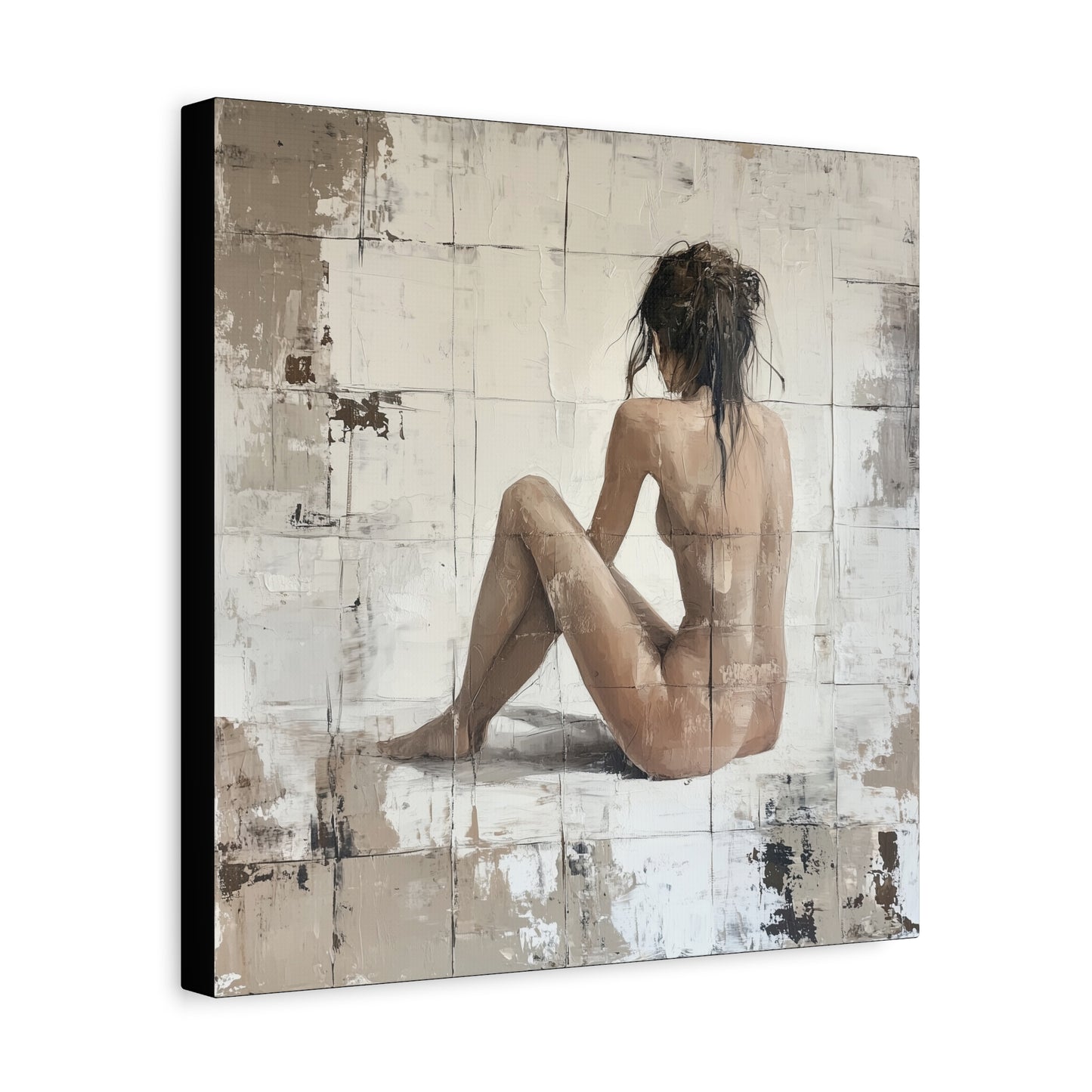 Gallery Wrapped Canvas, Sinners and Saints Art Canvas, Erotic Pinup Art Canvas – Eve