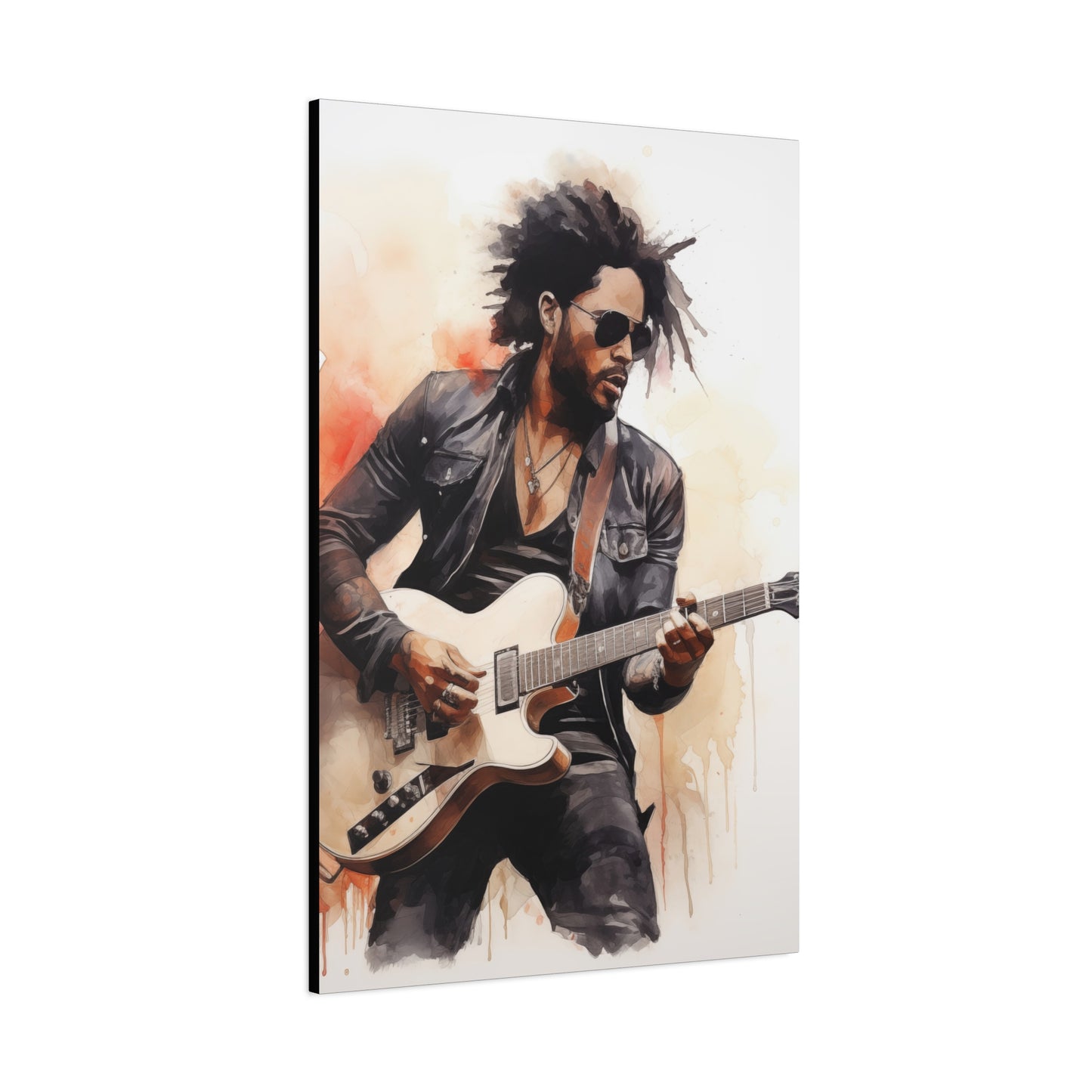 Gallery Wrapped Canvas, Celebrity Inspired, Pop Art Canvas – Lenny