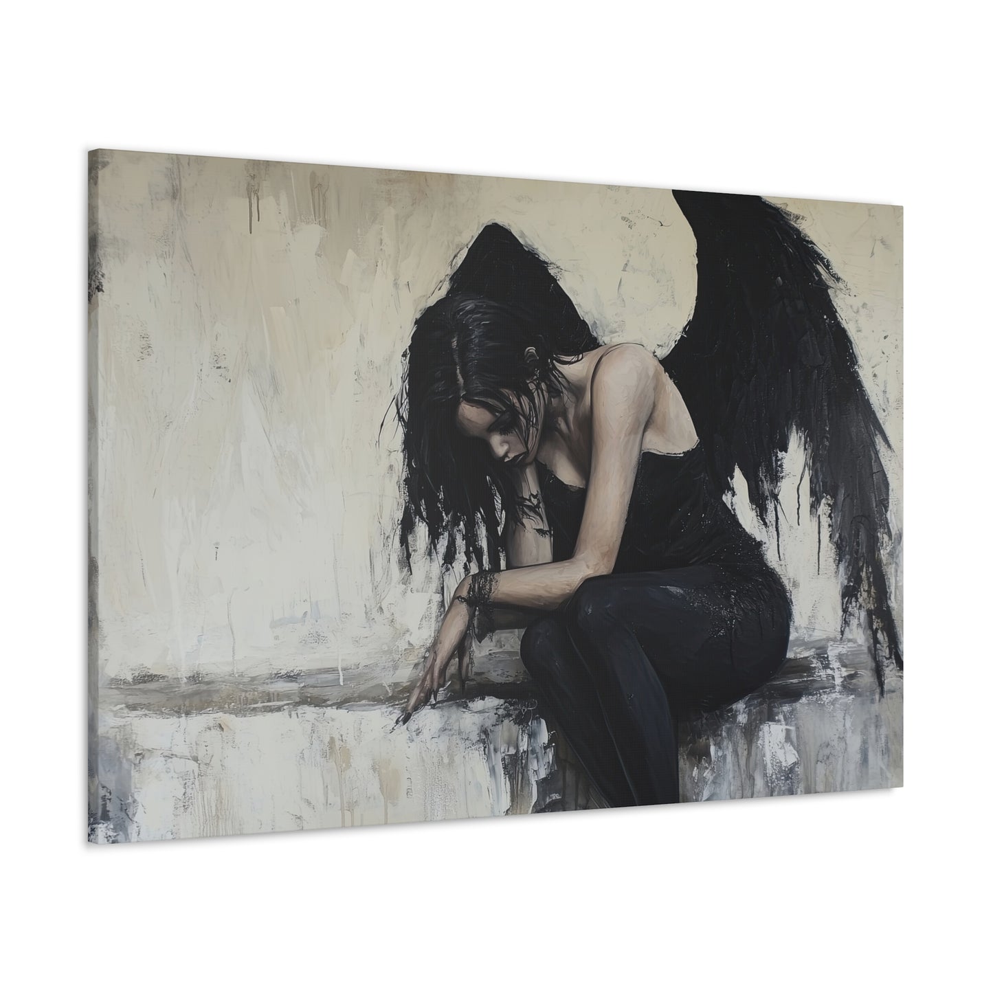 Gallery Wrapped Canvas, Sinners and Saints Art Canvas, Erotic Pinup Art Canvas – Helena