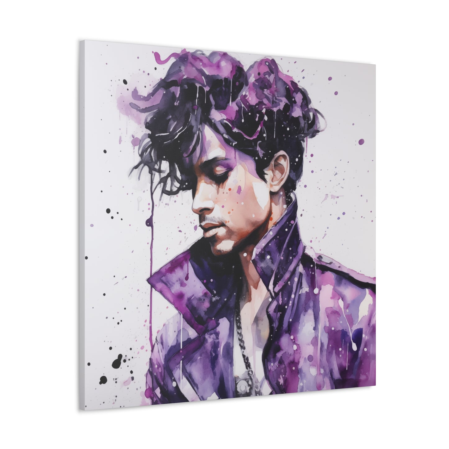 Gallery Wrapped Canvas, Celebrity Inspired, Pop Art Canvas – Prince Rogers Also