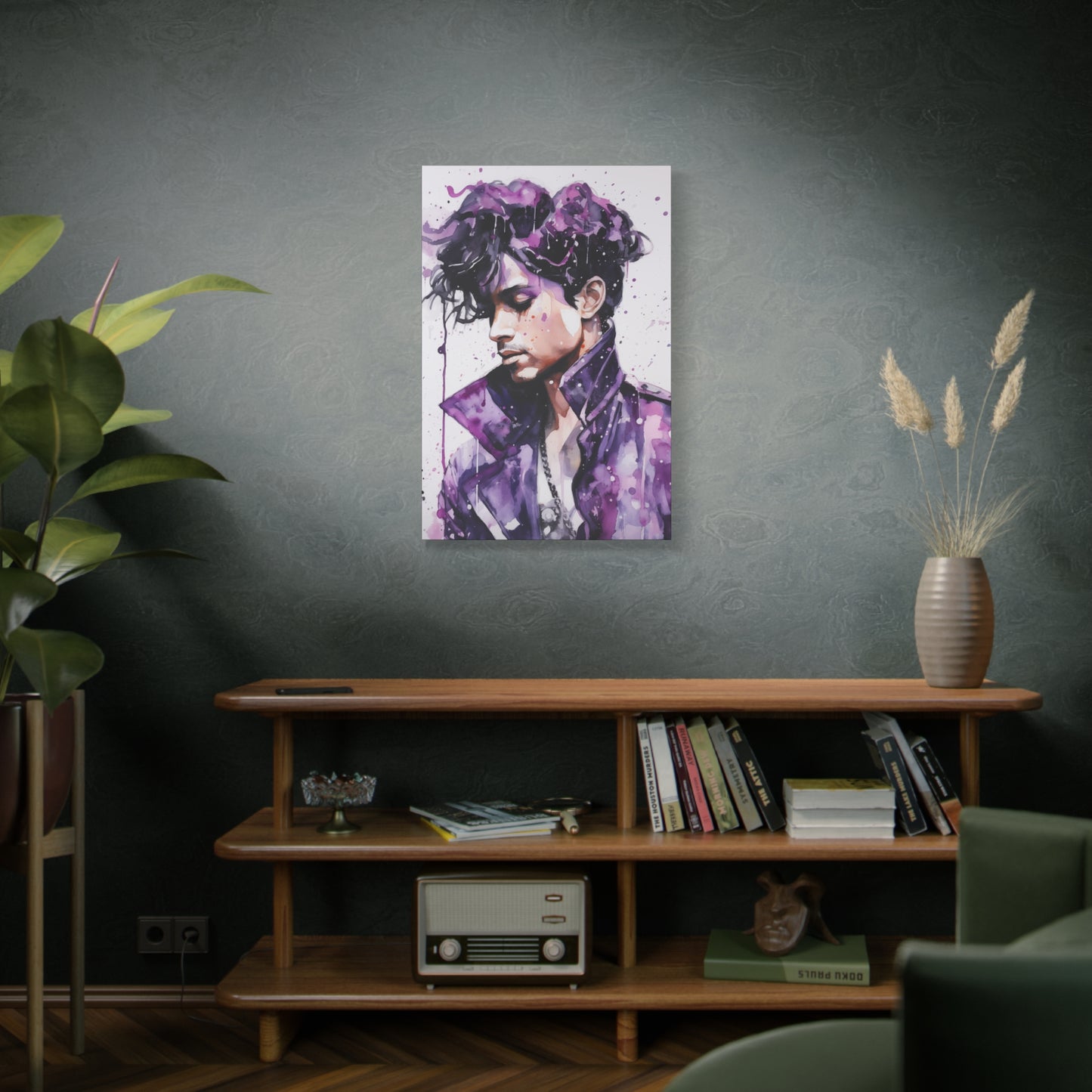 Gallery Wrapped Canvas, Celebrity Inspired, Pop Art Canvas – Prince