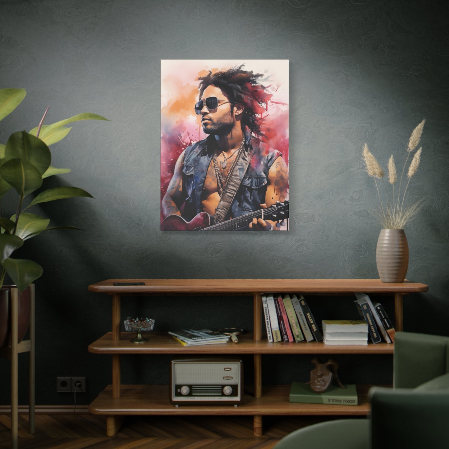 Gallery Wrapped Canvas, Celebrity Inspired, Pop Art Canvas – Lenny