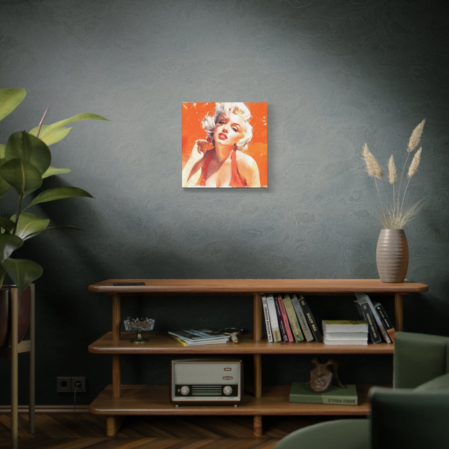 Gallery Wrapped Canvas, The Diva Project Art Canvas, Pinup Art Canvas – Marilyn Monroe - THREE