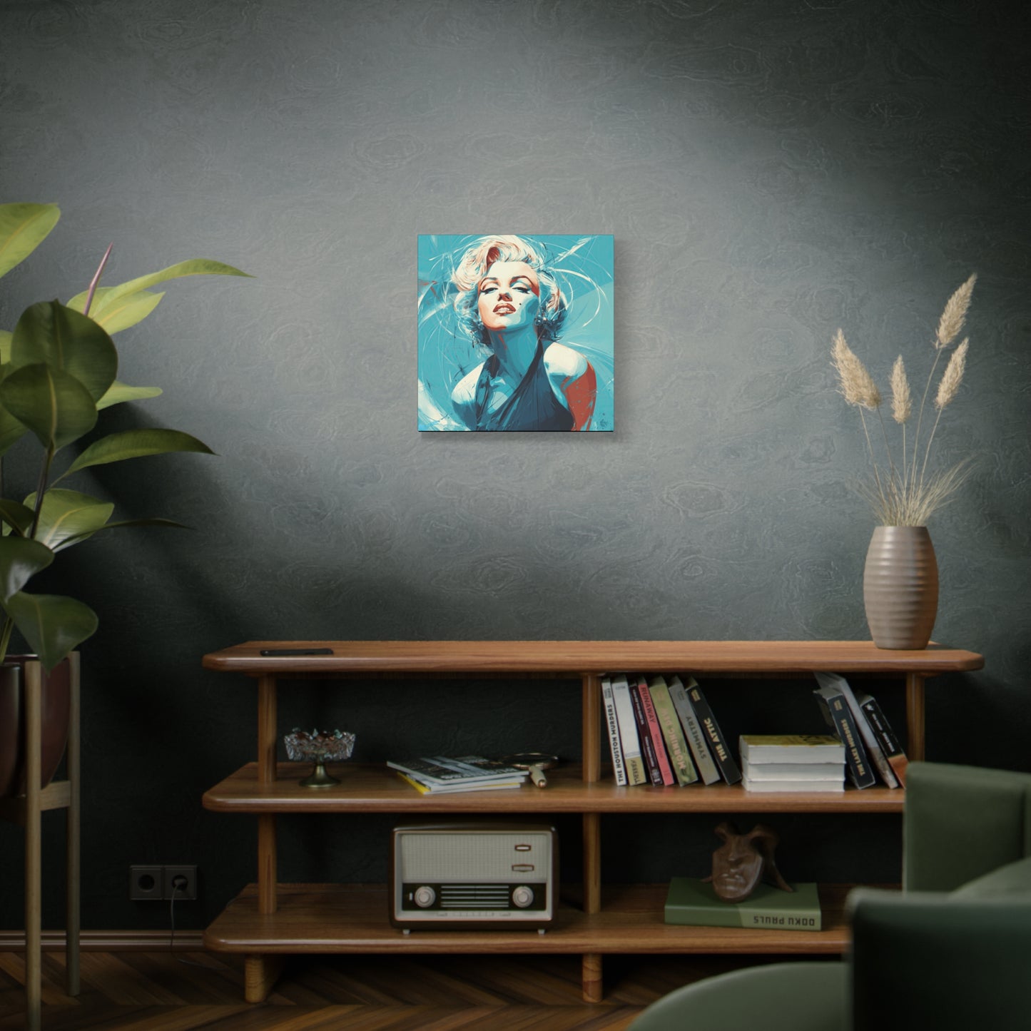 Gallery Wrapped Canvas, The Diva Project Art Canvas, Pinup Art Canvas – Marilyn Monroe - SEVEN