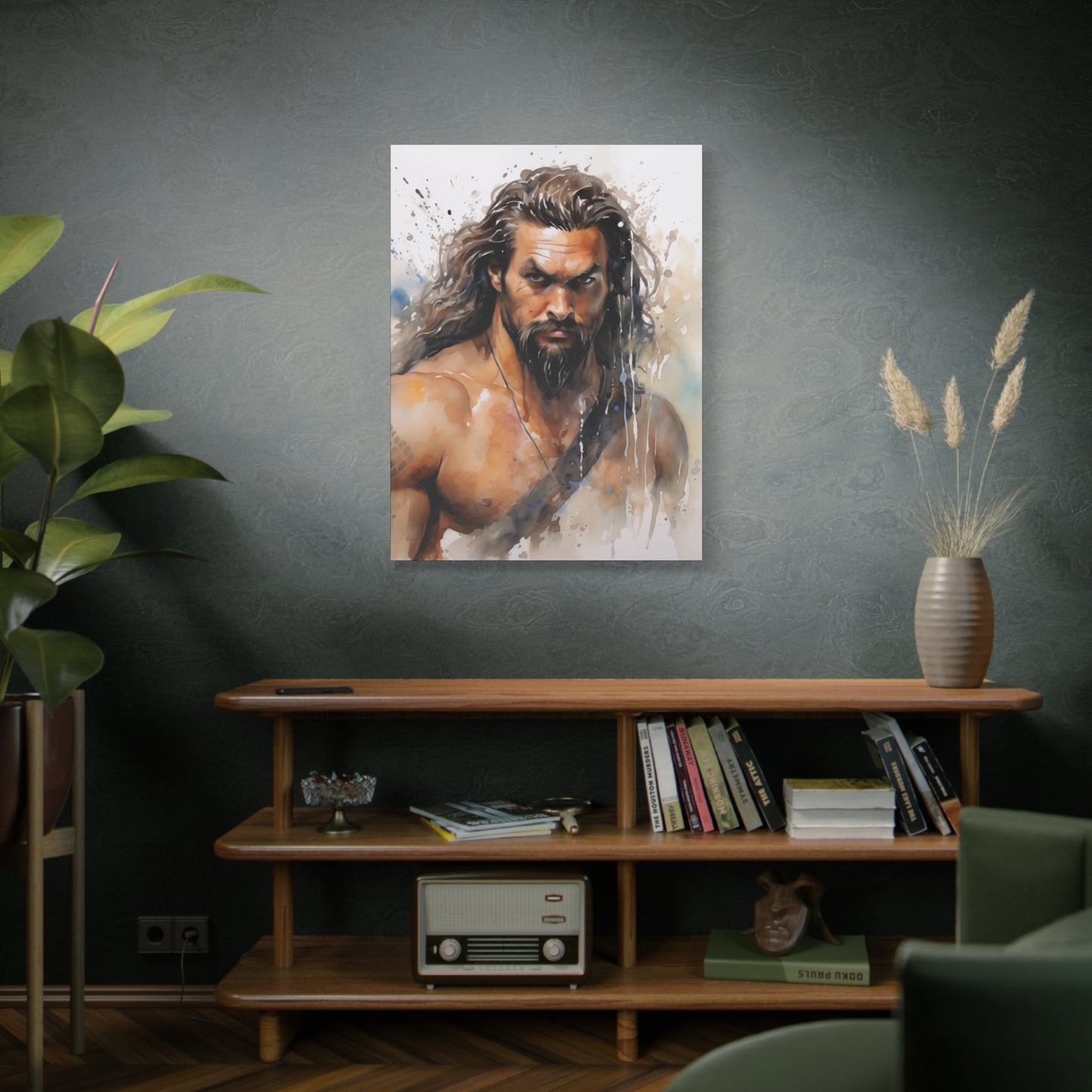 Gallery Wrapped Canvas, Celebrity Inspired, Pop Art Canvas – Jason