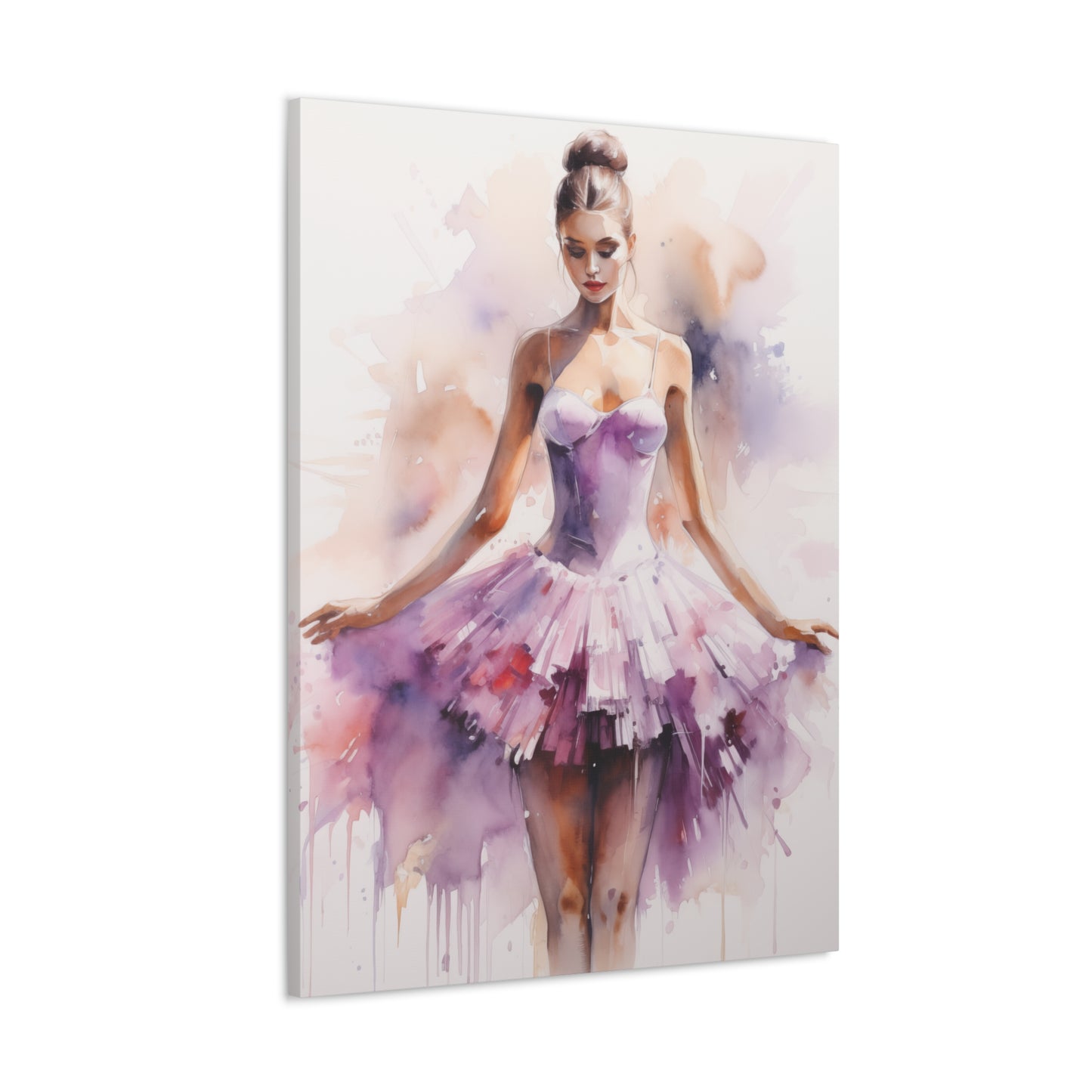 Gallery Wrapped Canvas, Ballerina Beauty, Ballet Art Canvas – Joanna