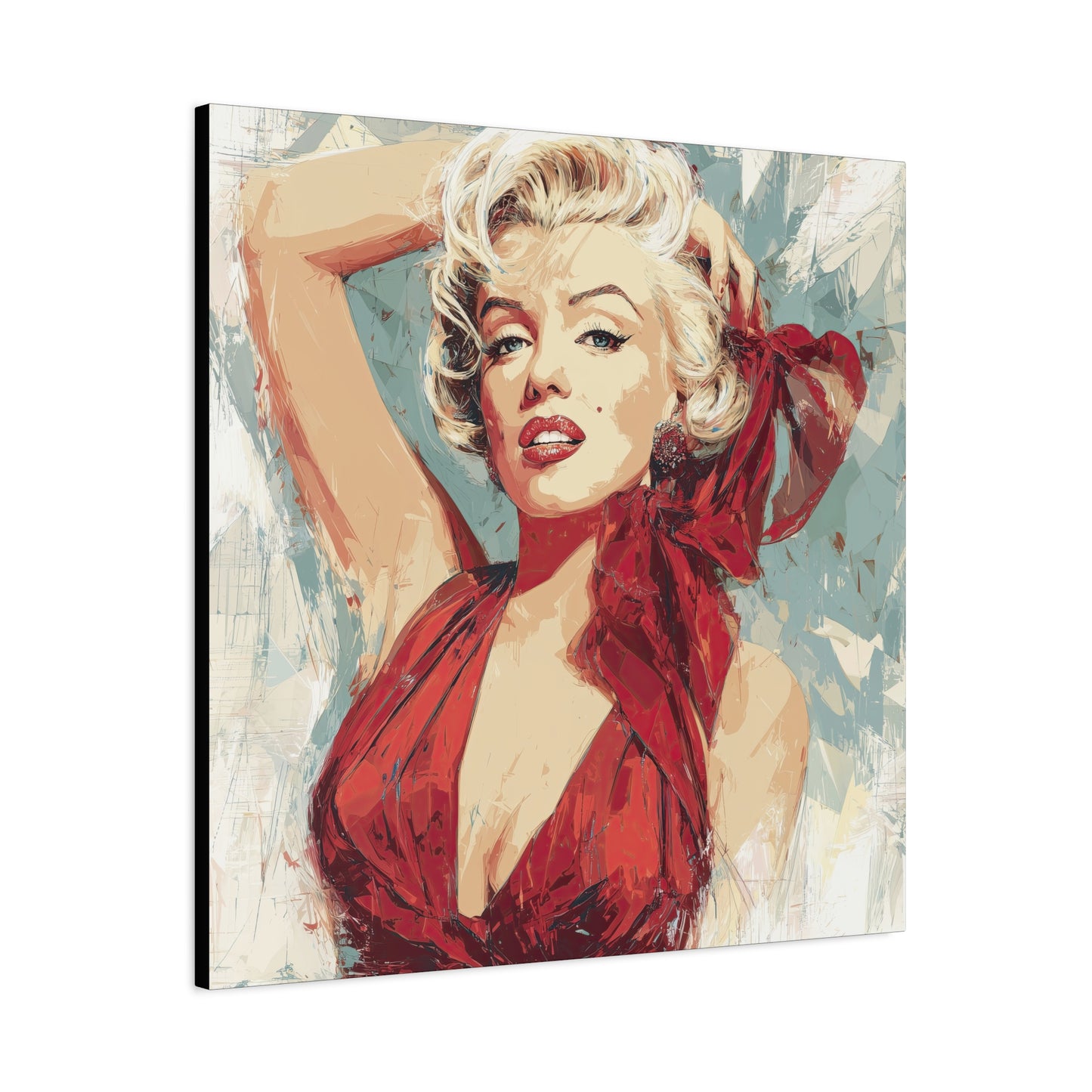 Gallery Wrapped Canvas, The Diva Project Art Canvas, Pinup Art Canvas – Marilyn Monroe - ONE