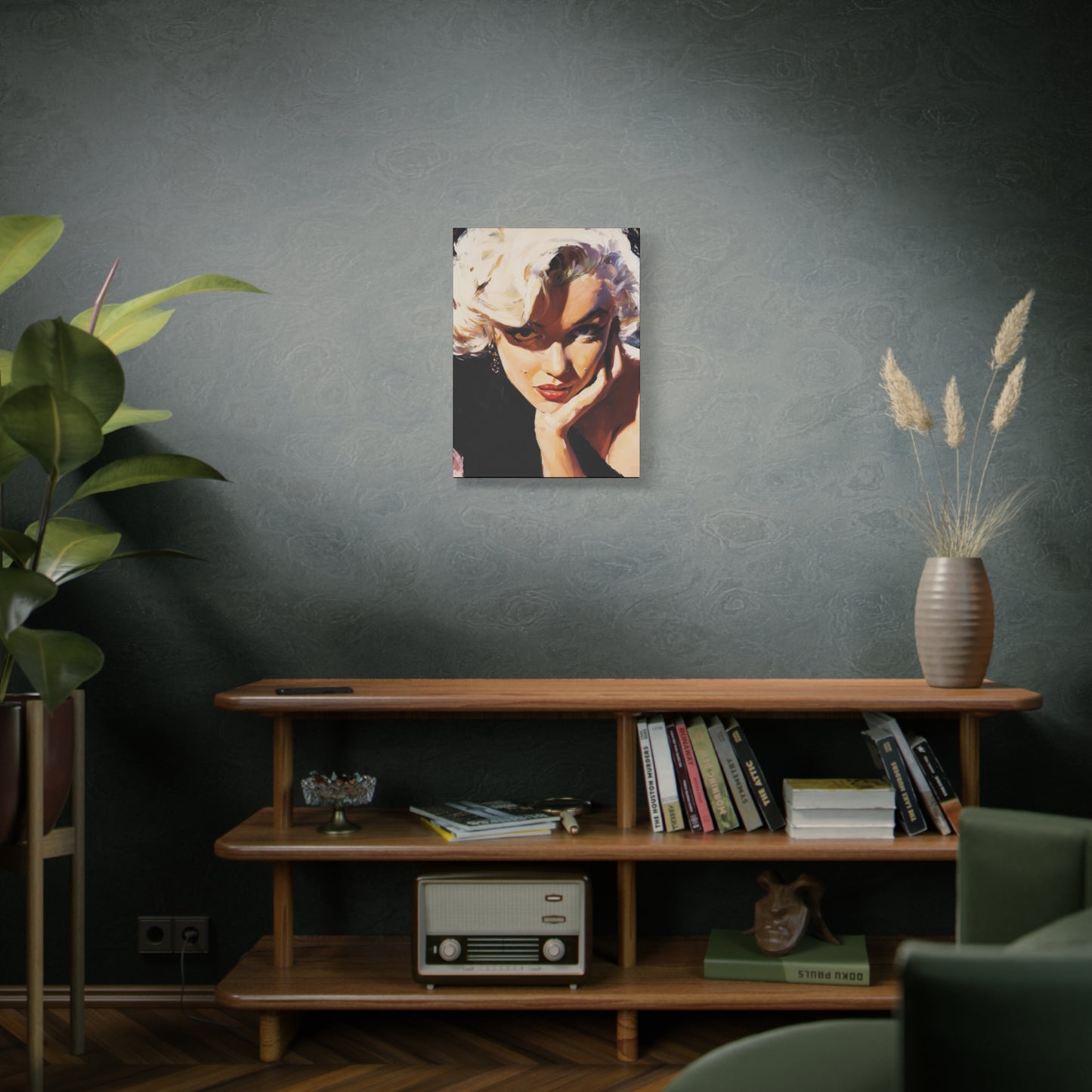 Gallery Wrapped Canvas, The Diva Project Art Canvas, Pinup Art Canvas – Marilyn Monroe - FOUR