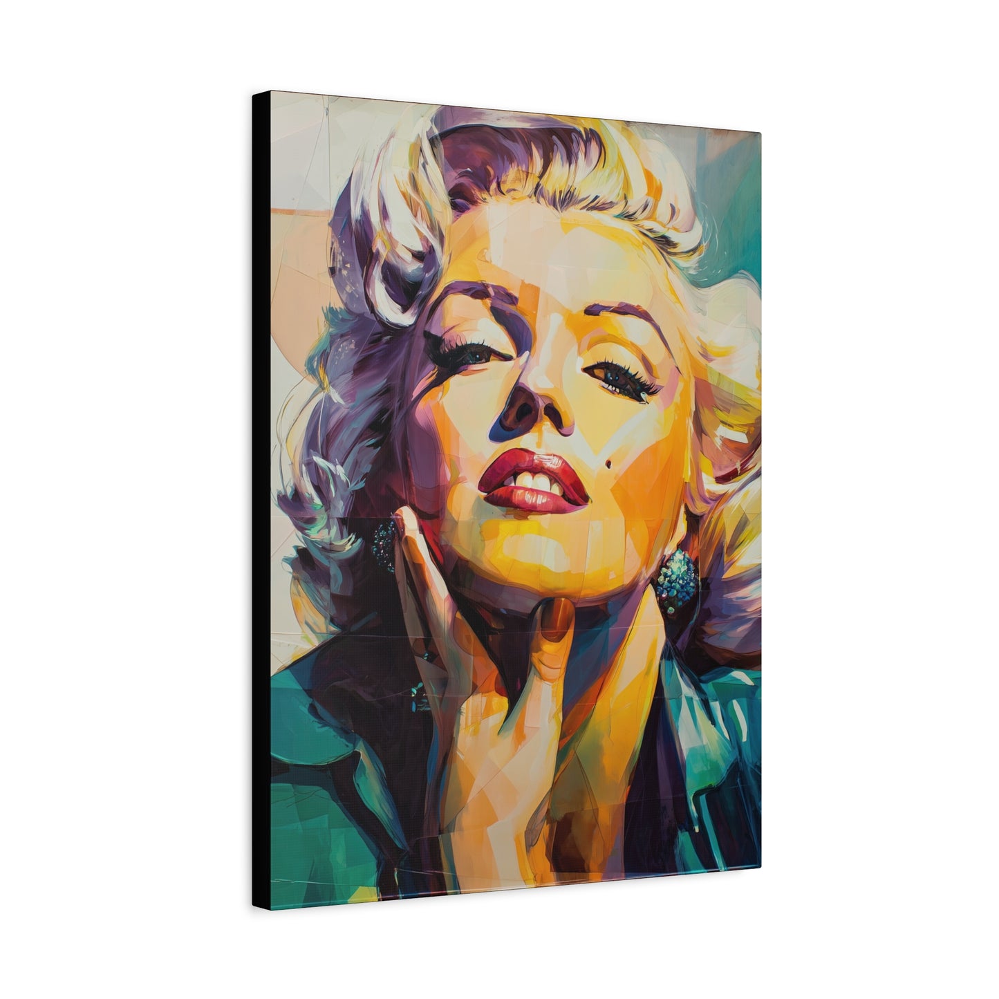 Gallery Wrapped Canvas, The Diva Project Art Canvas, Pinup Art Canvas – Marilyn Monroe - TWO