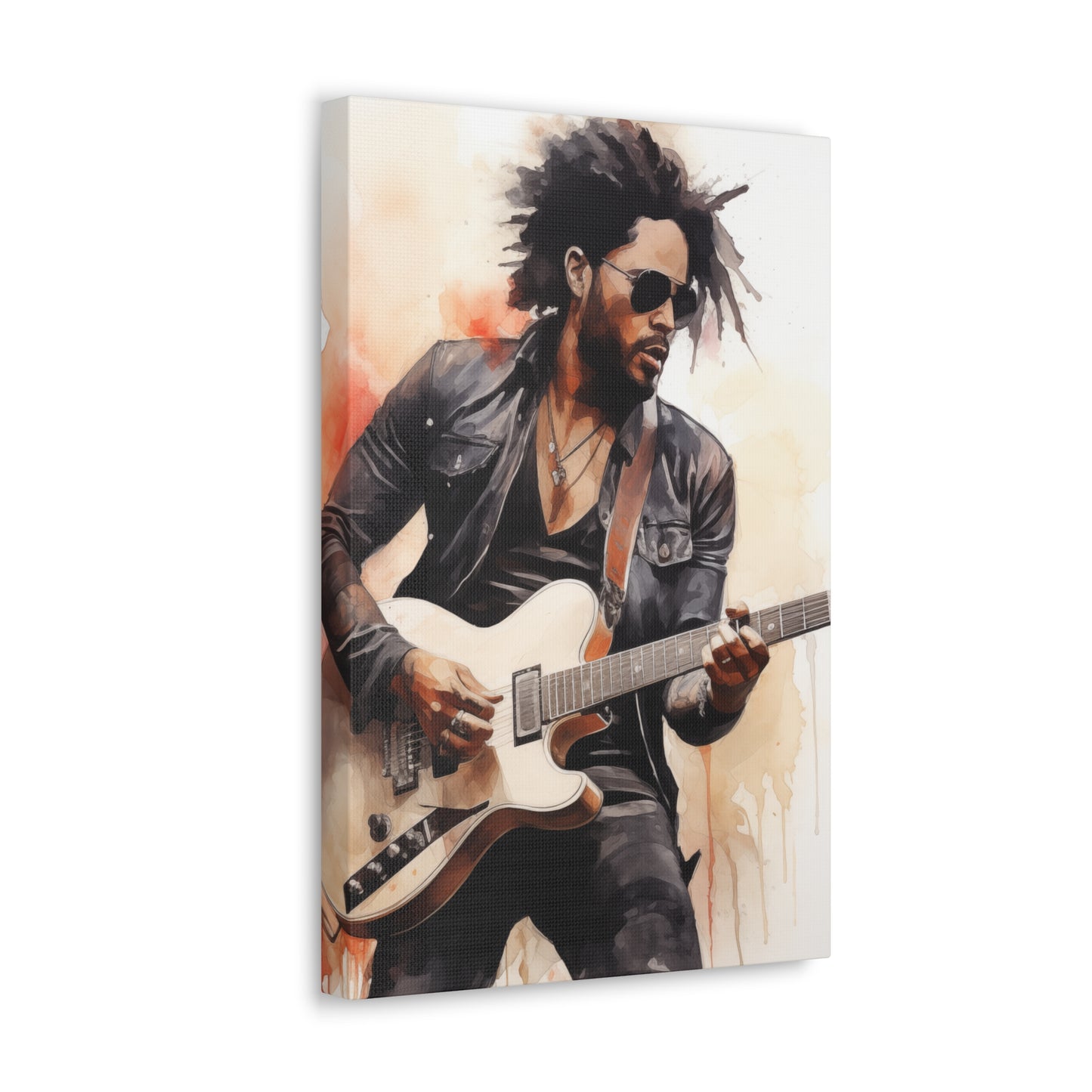 Gallery Wrapped Canvas, Celebrity Inspired, Pop Art Canvas – Lenny Also