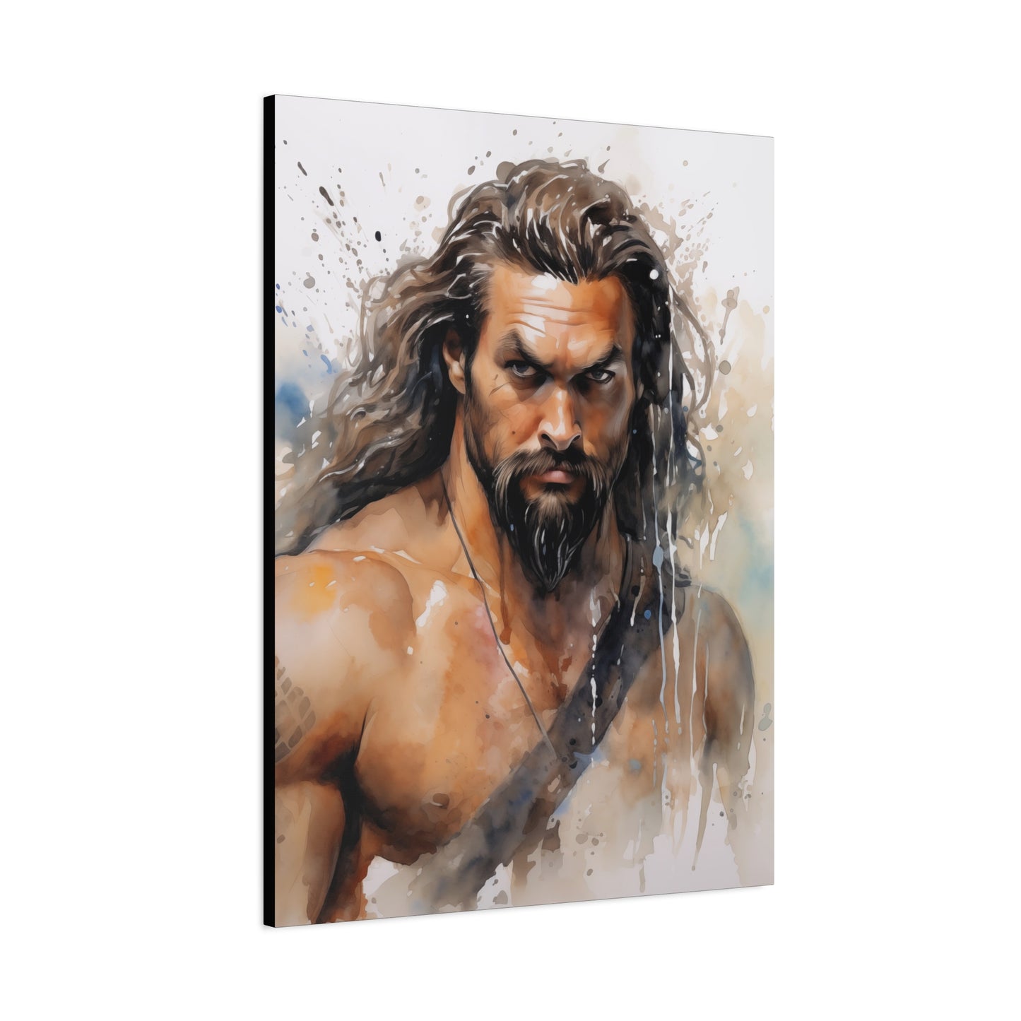 Gallery Wrapped Canvas, Celebrity Inspired, Pop Art Canvas – Jason