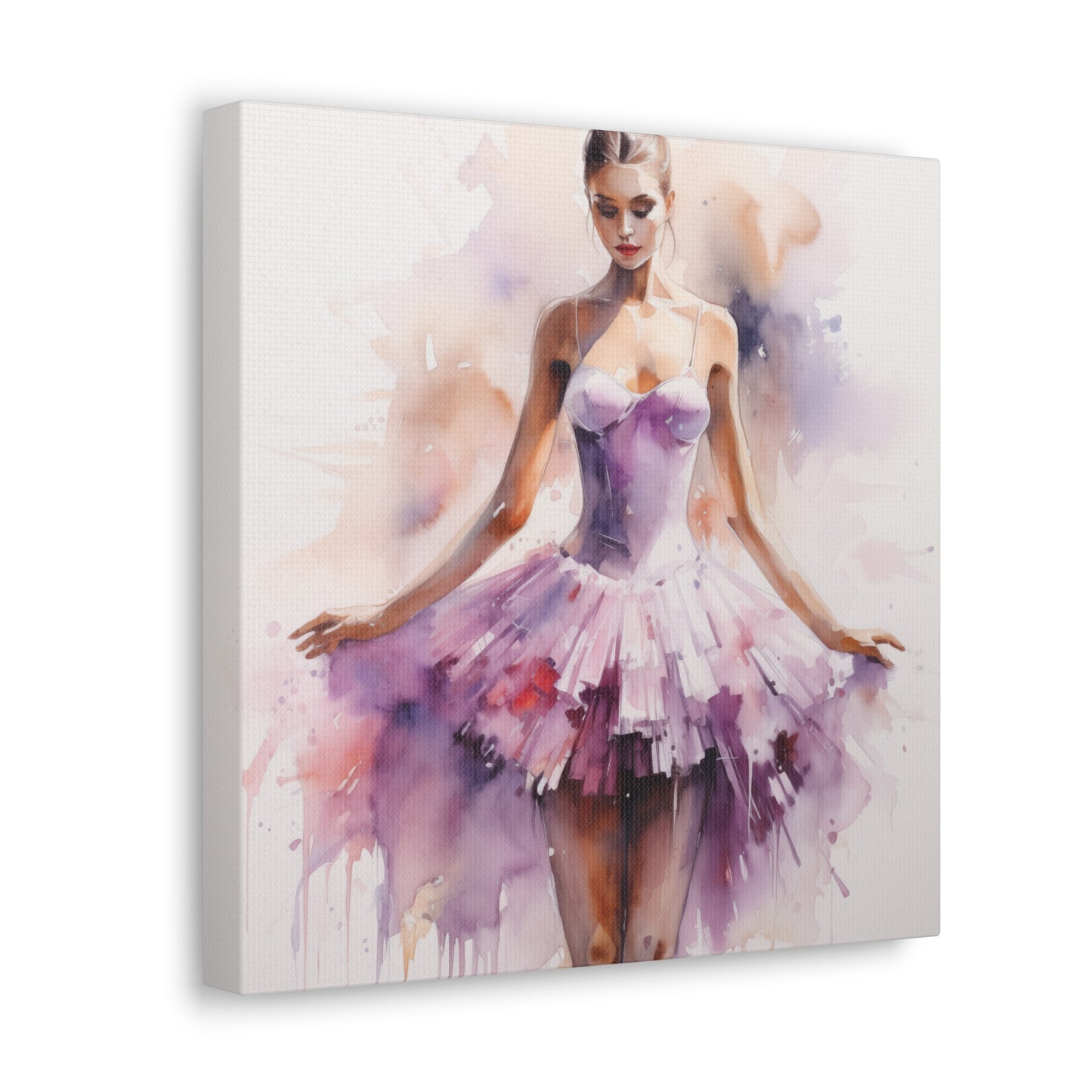 Gallery Wrapped Canvas, Ballerina Beauty, Ballet Art Canvas – Joanna