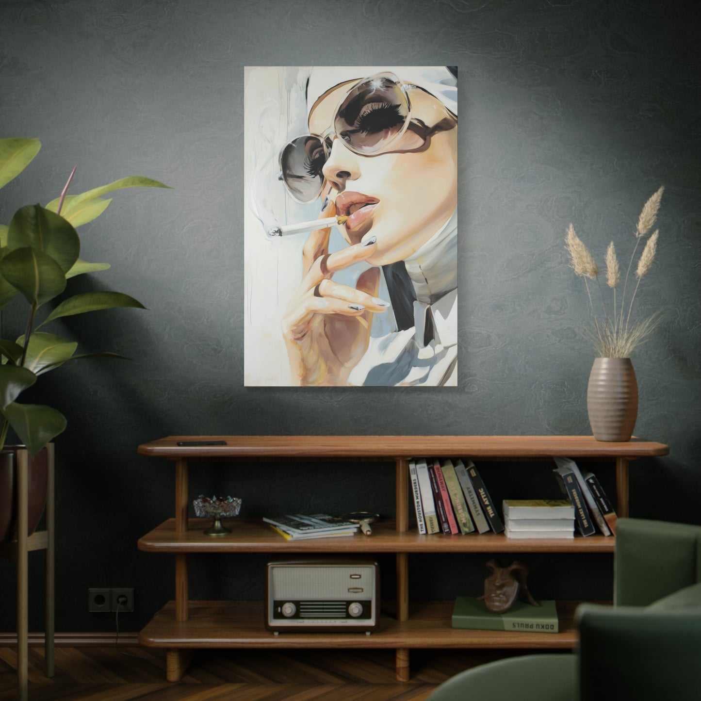 Gallery Wrapped Canvas, Habits and Heresy Art Canvas, Naughty Nuns Art Canvas – Sister Theodora