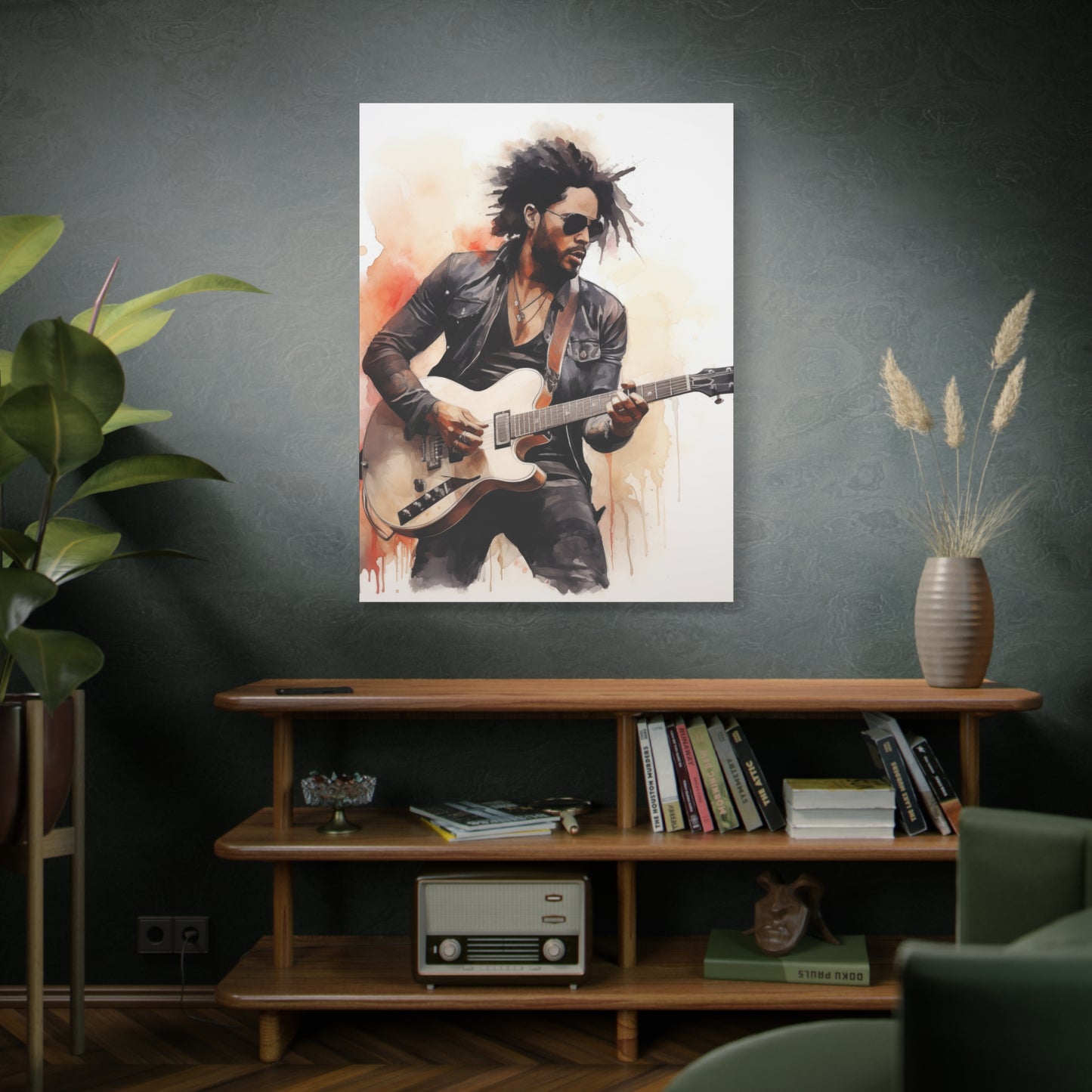 Gallery Wrapped Canvas, Celebrity Inspired, Pop Art Canvas – Lenny
