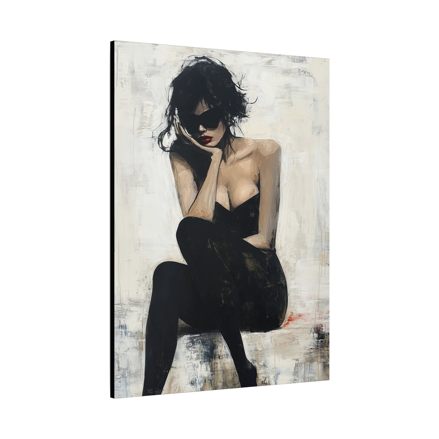 Gallery Wrapped Canvas, Sinners and Saints Art Canvas, Erotic Pinup Art Canvas – Fairuza