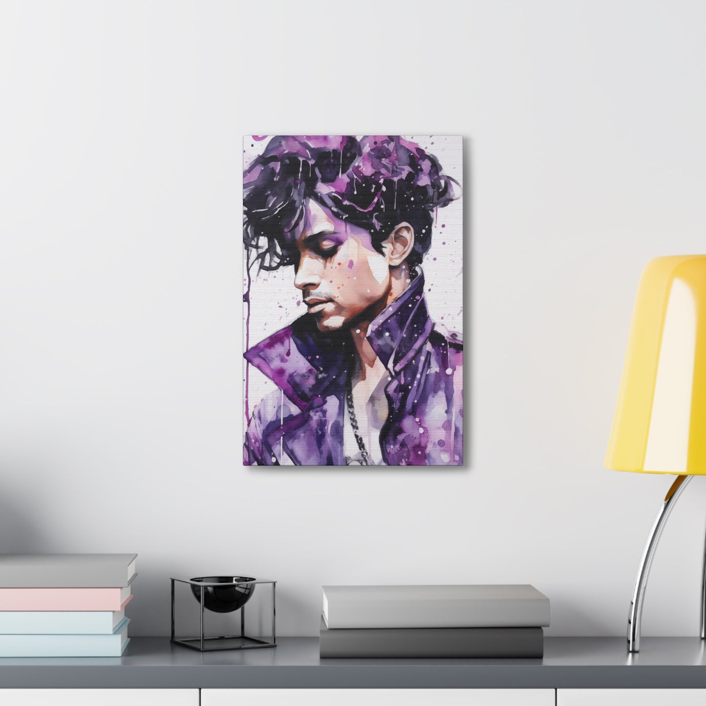 Gallery Wrapped Canvas, Celebrity Inspired, Pop Art Canvas – Prince Rogers Also