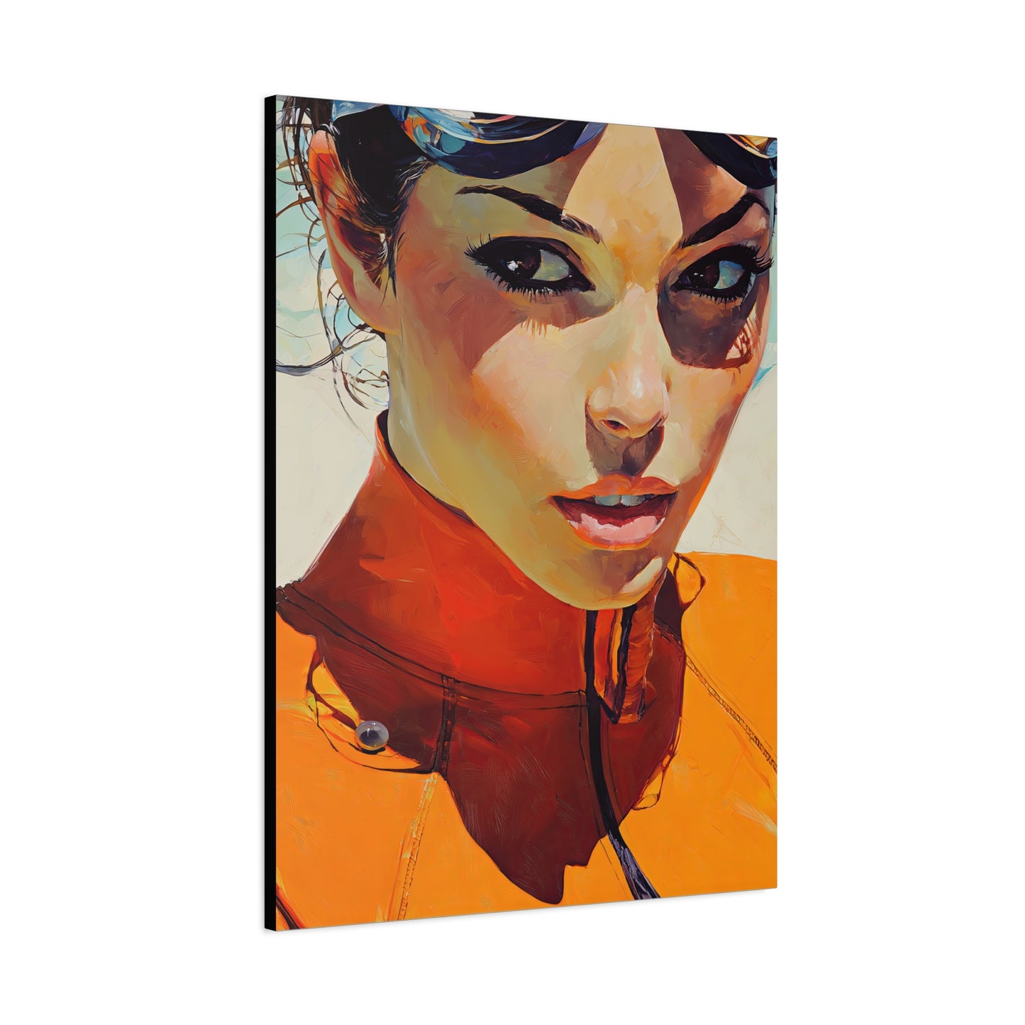 Gallery Wrapped Canvas, Salt and Sea Art Canvas, Marine Art, Diving and Snorkeling Art Canvas – Maria