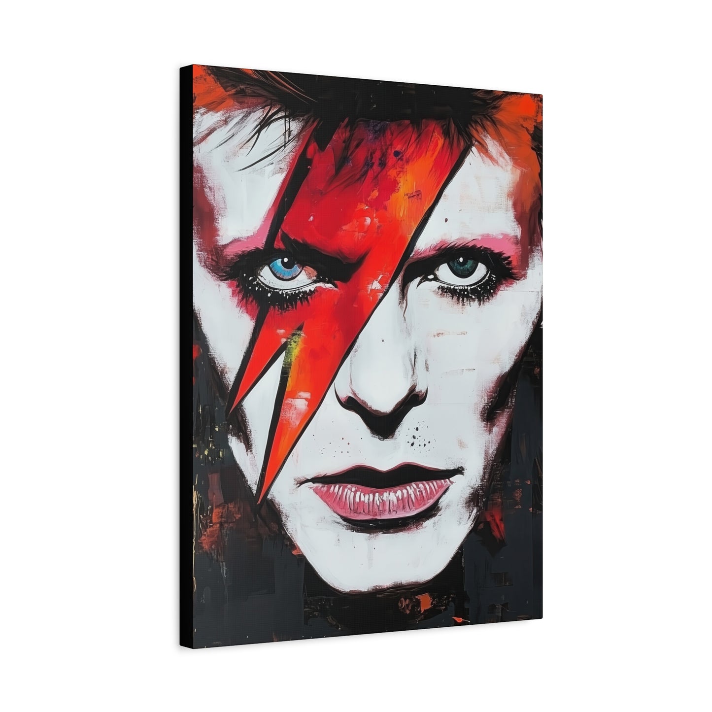 Gallery Wrapped Canvas, Celebrity Inspired, Pop Art Canvas – Bowie
