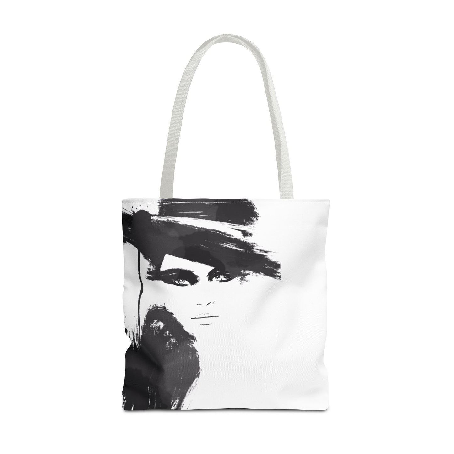 Square Tote Bag, Shopping Tote, Gift Bag - SHM Art In Print Logo
