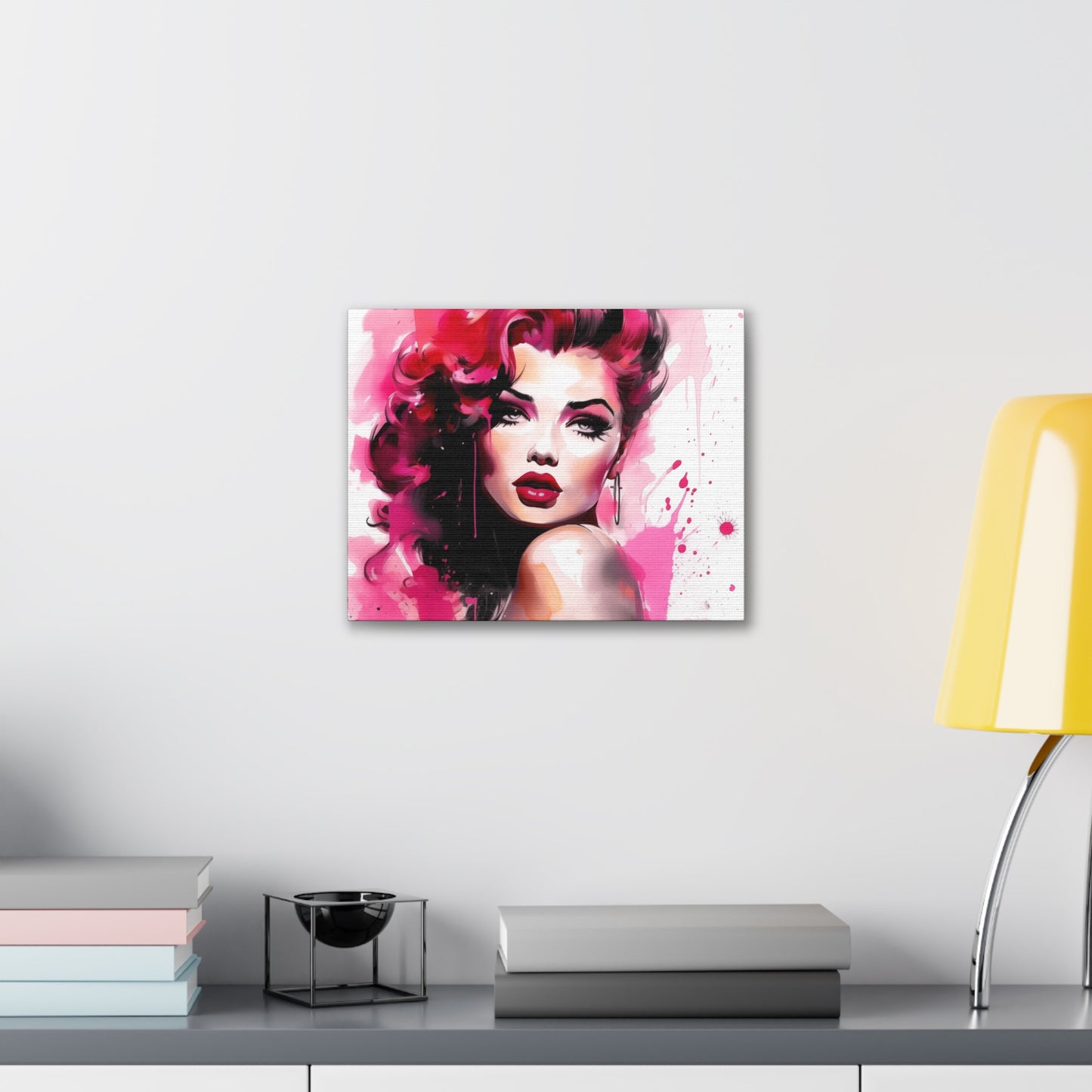 Canvas Wall Art, Gallery Wrapped Pop Art, Diva Wall Art – Thalia