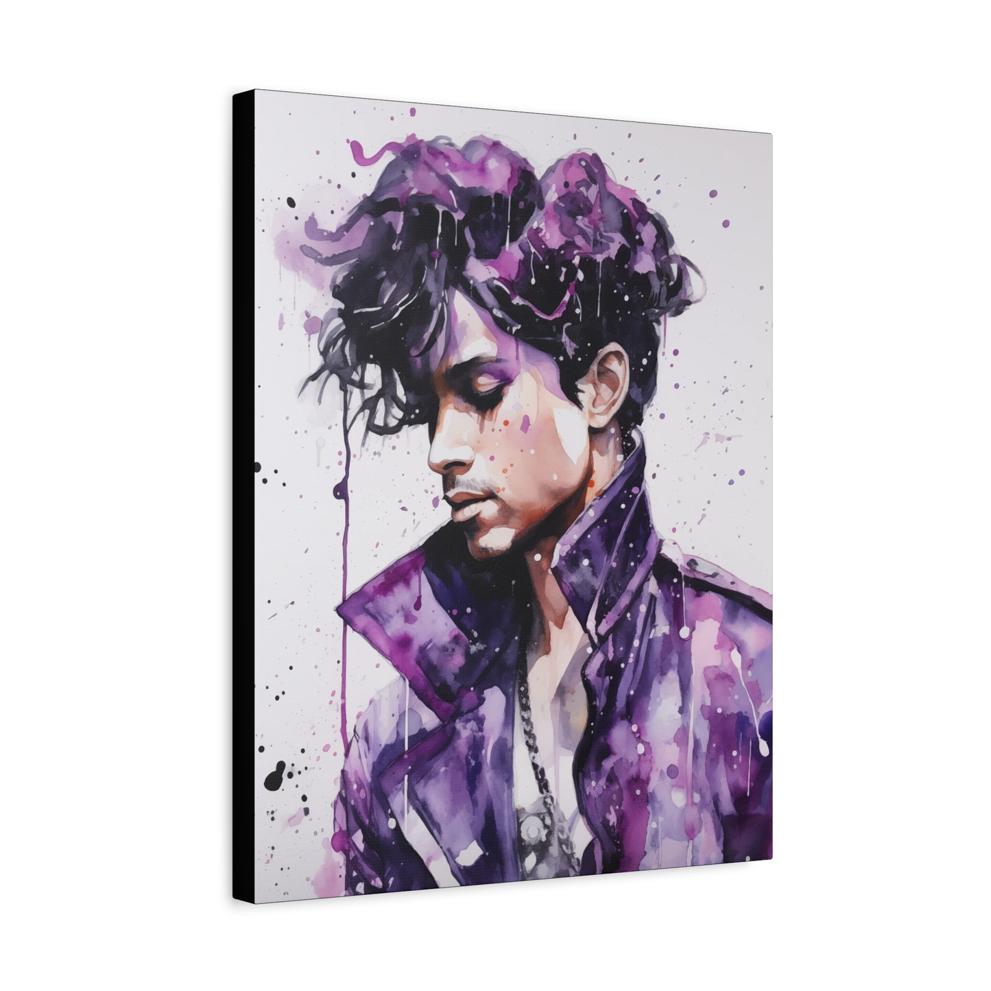 Gallery Wrapped Canvas, Celebrity Inspired, Pop Art Canvas – Prince