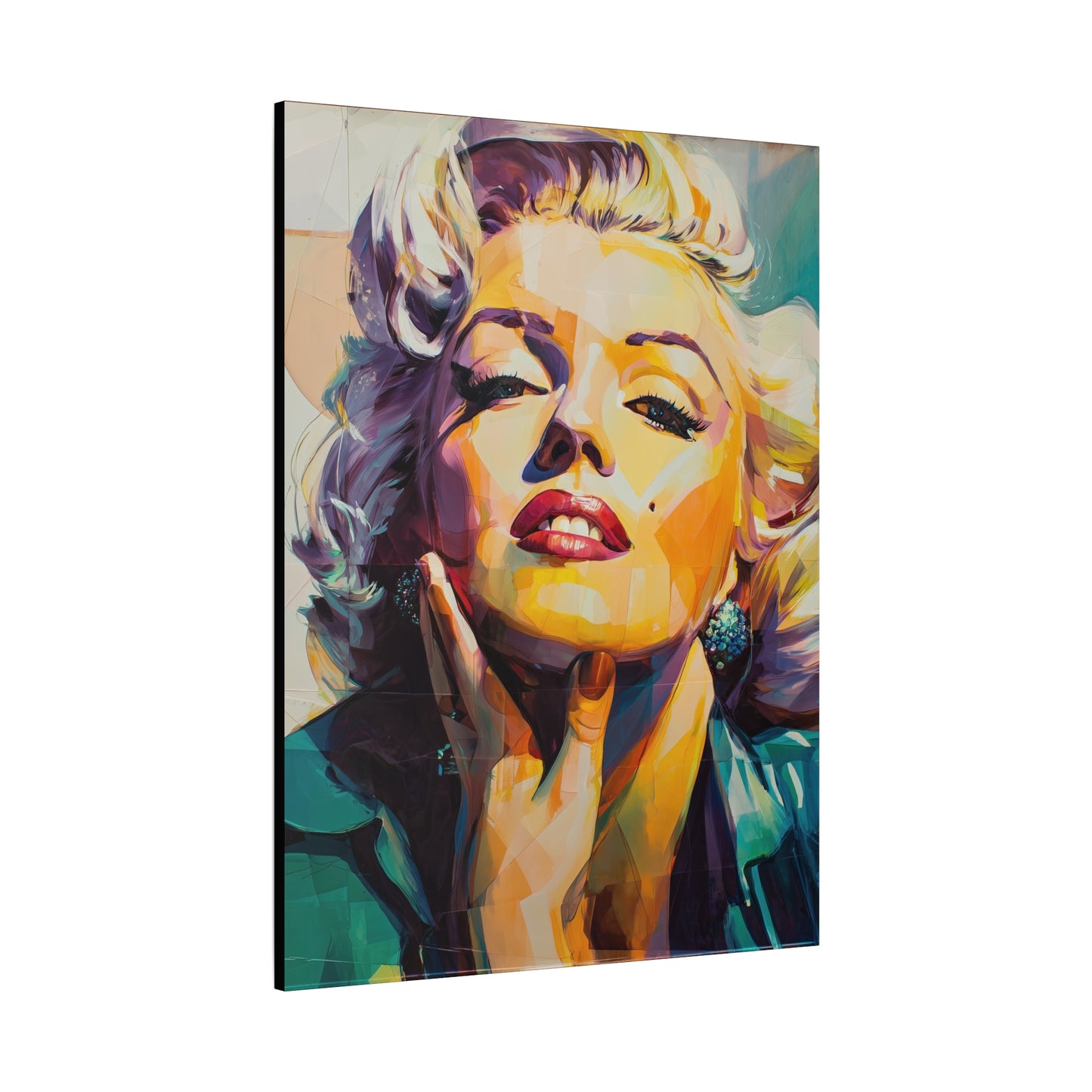 Gallery Wrapped Canvas, The Diva Project Art Canvas, Pinup Art Canvas – Marilyn Monroe - TWO