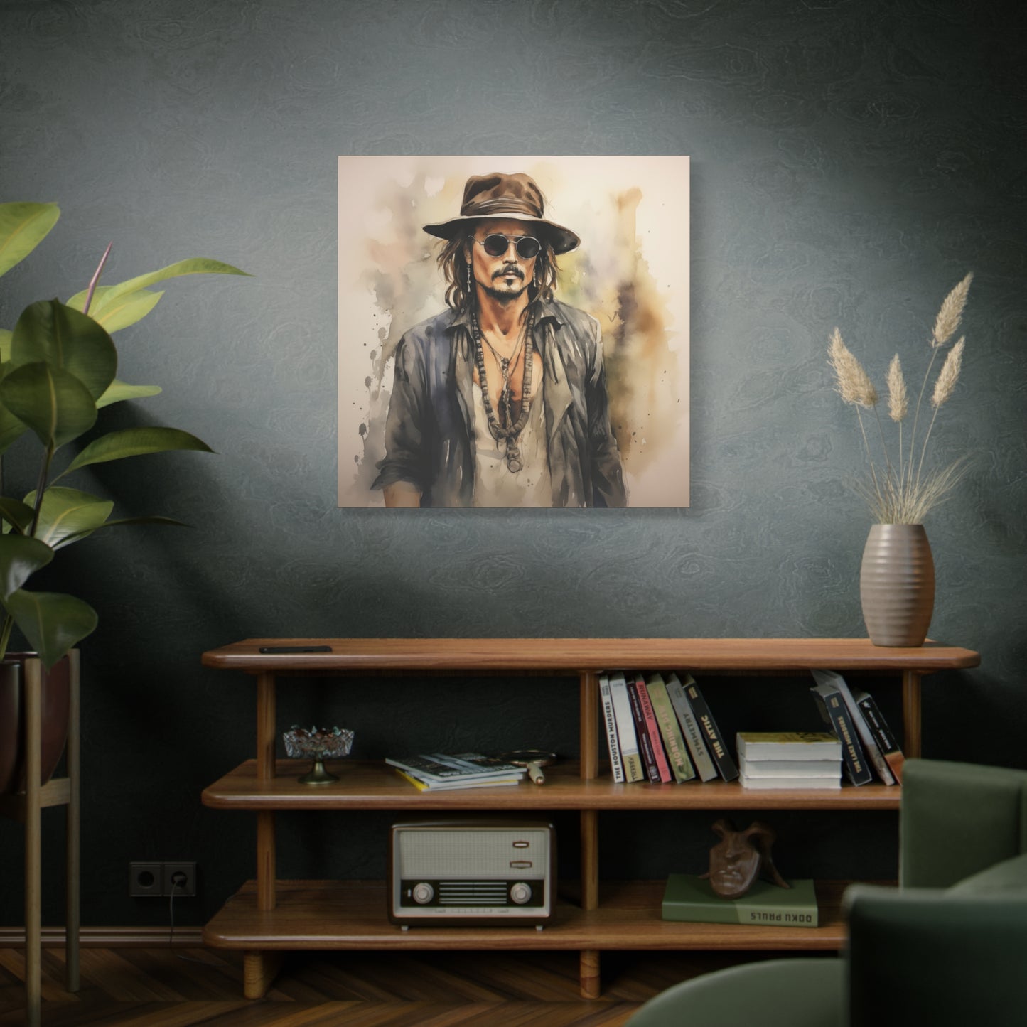Gallery Wrapped Canvas, Celebrity Inspired, Pop Art Canvas – Depp