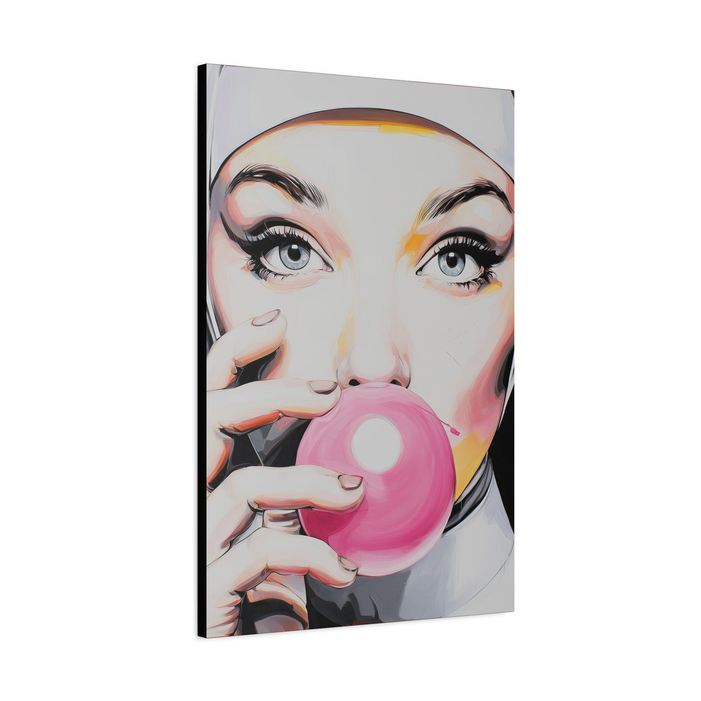 Gallery Wrapped Canvas, Habits and Heresy Art Canvas, Naughty Nuns Art Canvas – Sister Gloria