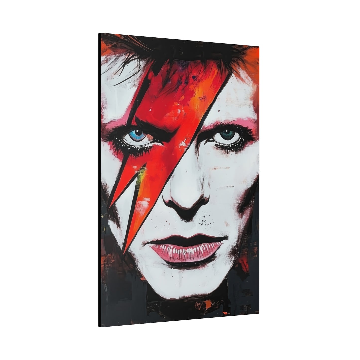 Gallery Wrapped Canvas, Celebrity Inspired, Pop Art Canvas – Bowie