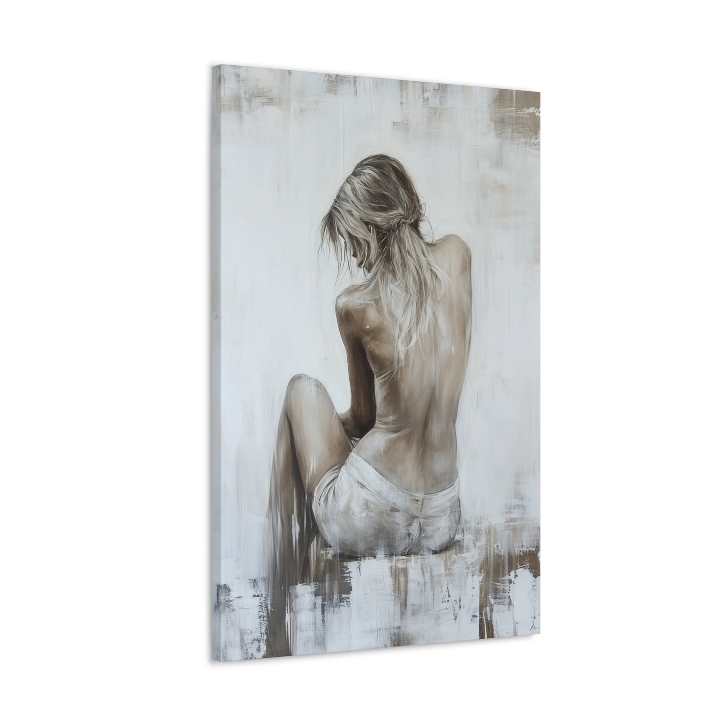 Gallery Wrapped Canvas, Sinners and Saints Art Canvas, Erotic Pinup Art Canvas – Katherine