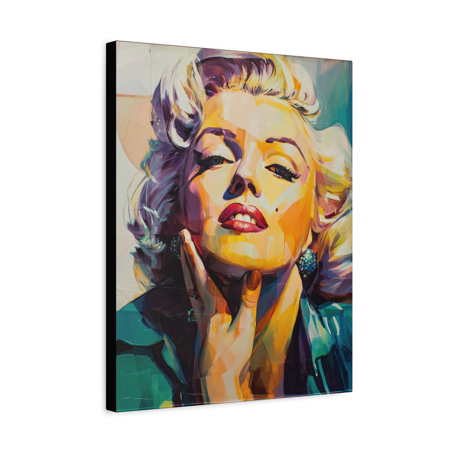 Gallery Wrapped Canvas, The Diva Project Art Canvas, Pinup Art Canvas – Marilyn Monroe - TWO