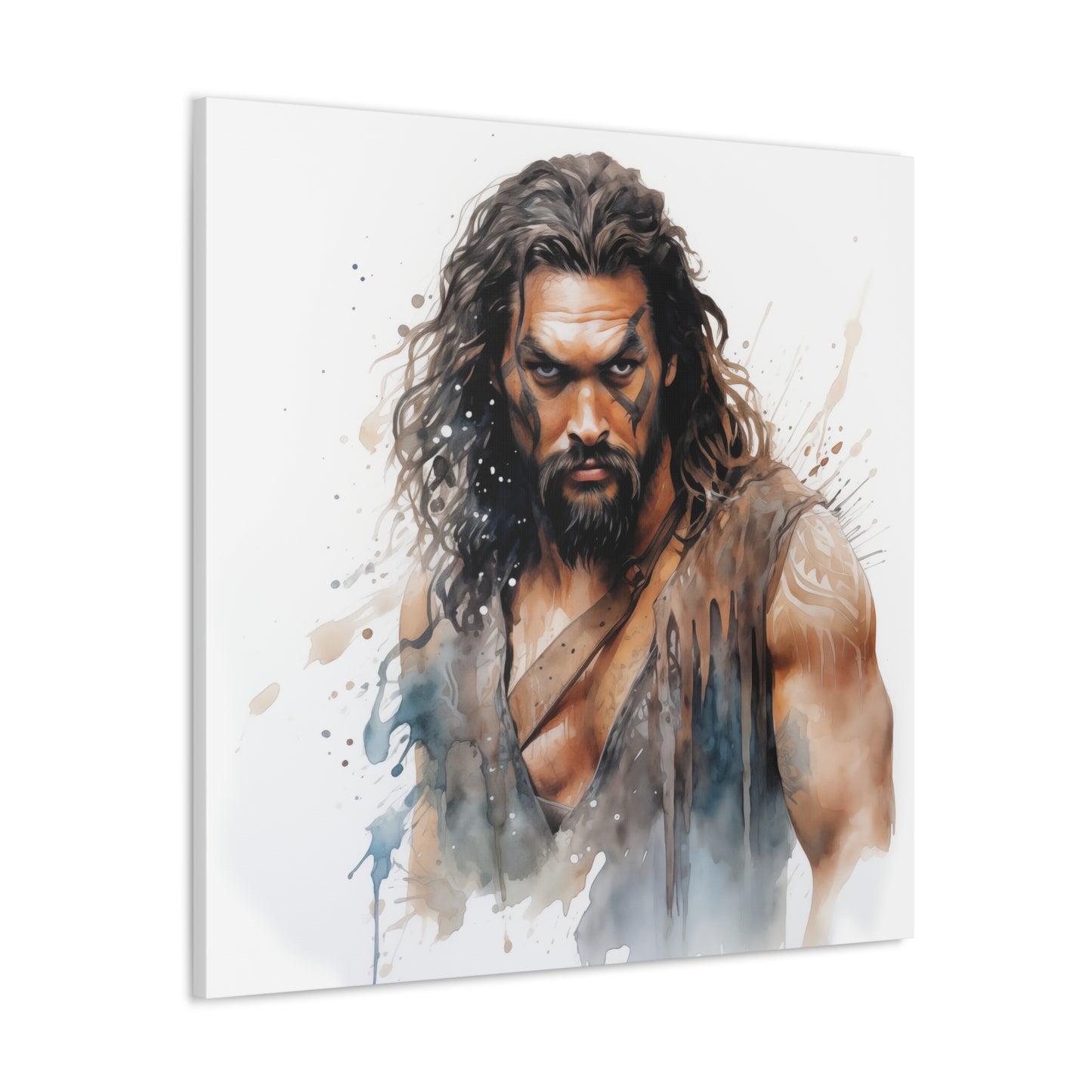 Gallery Wrapped Canvas, Celebrity Inspired, Pop Art Canvas – Jason Also