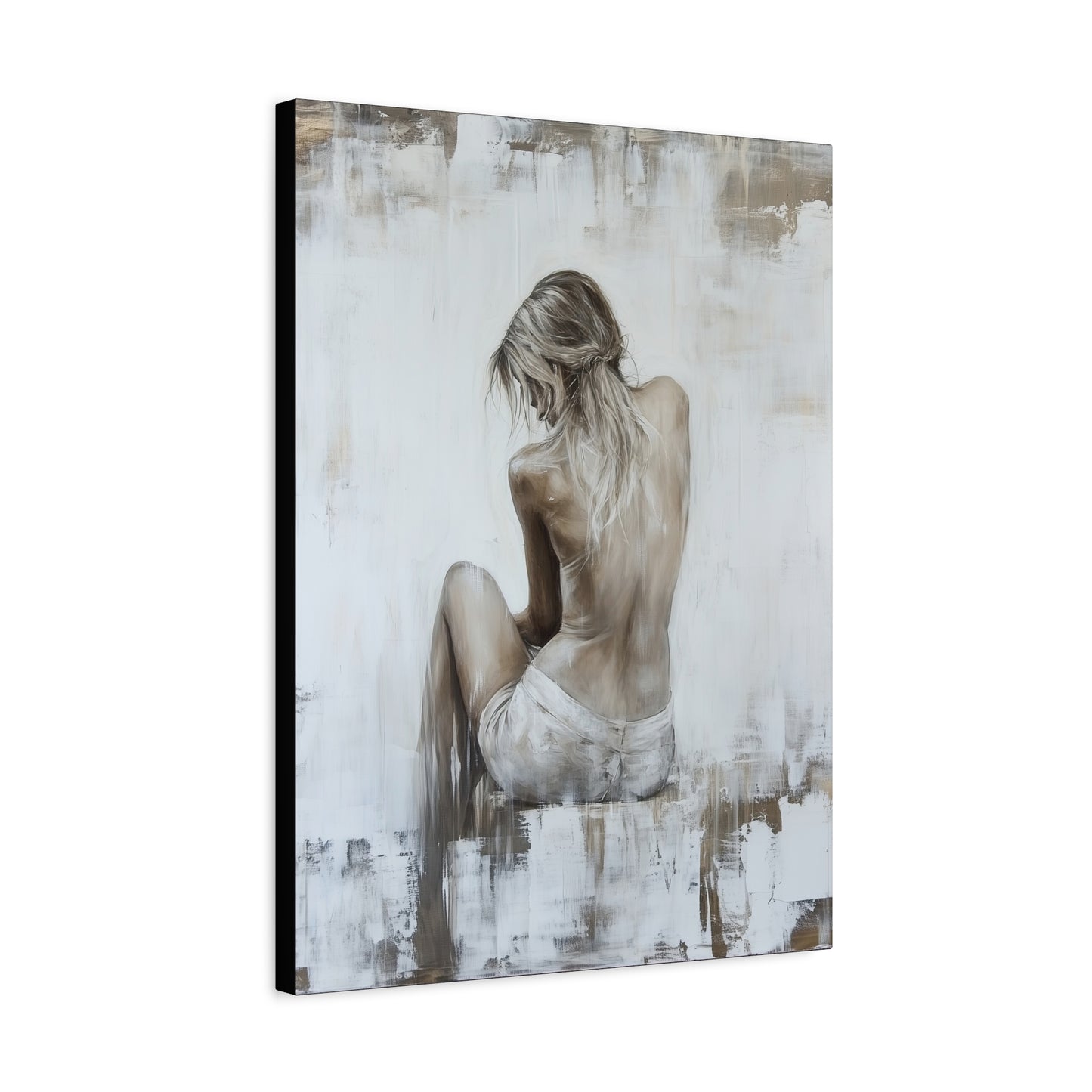 Gallery Wrapped Canvas, Sinners and Saints Art Canvas, Erotic Pinup Art Canvas – Katherine