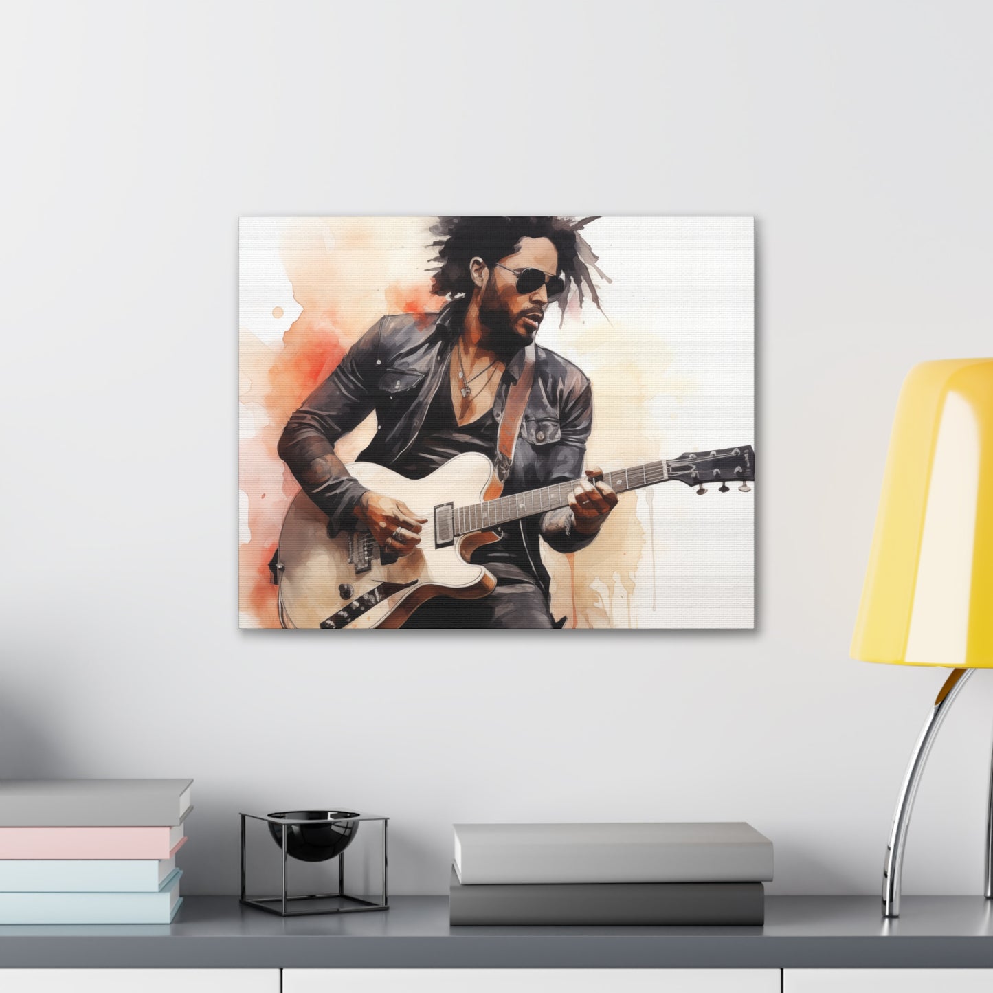 Gallery Wrapped Canvas, Celebrity Inspired, Pop Art Canvas – Lenny Also