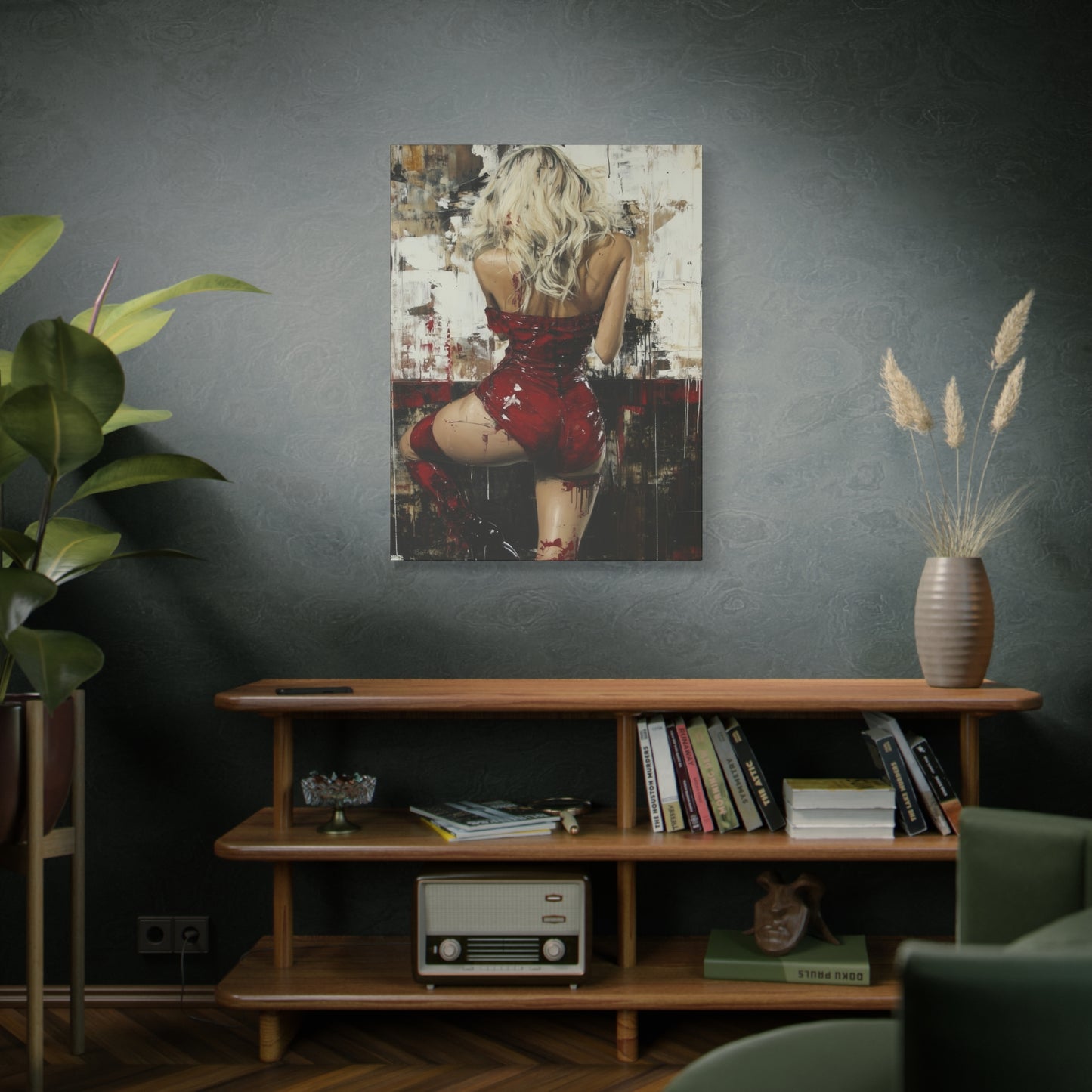 Gallery Wrapped Canvas, Sinners and Saints Art Canvas, Erotic Art Canvas – Veronica